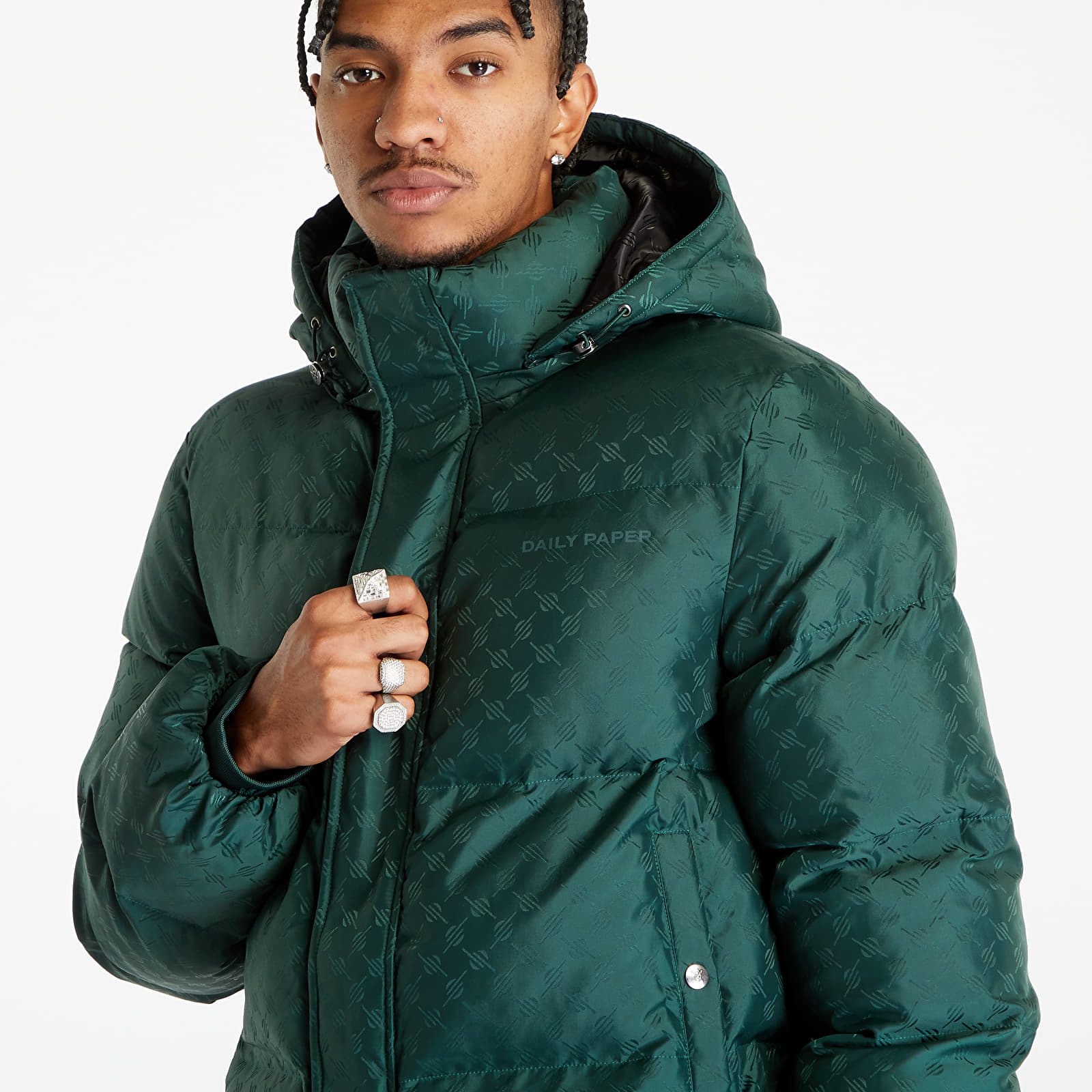 Daily paper puffer jacket sale outlet