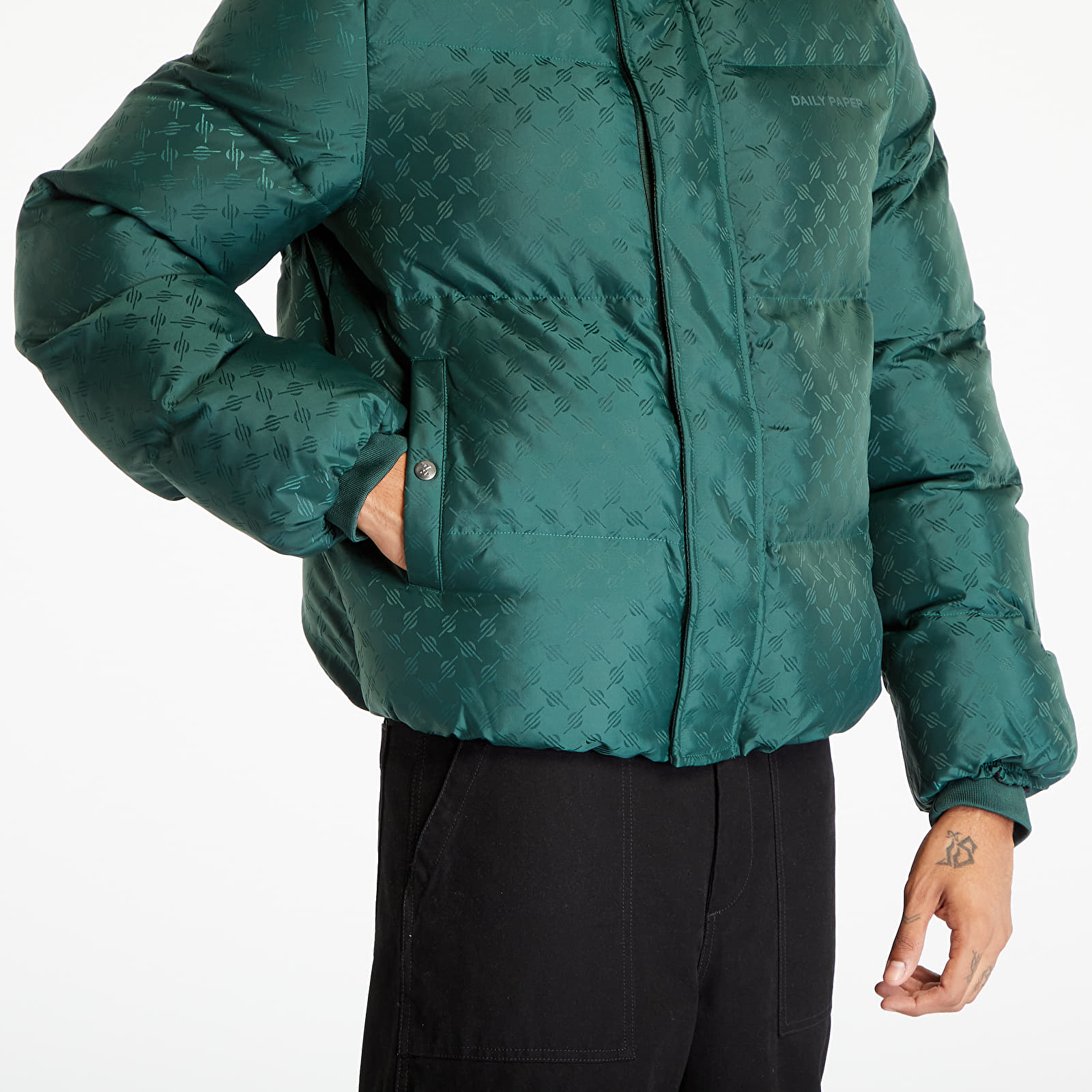 Jassen Daily Paper Ravan Puffer Jacket Pine Green