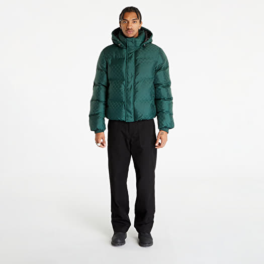 Daily paper puffer jacket top