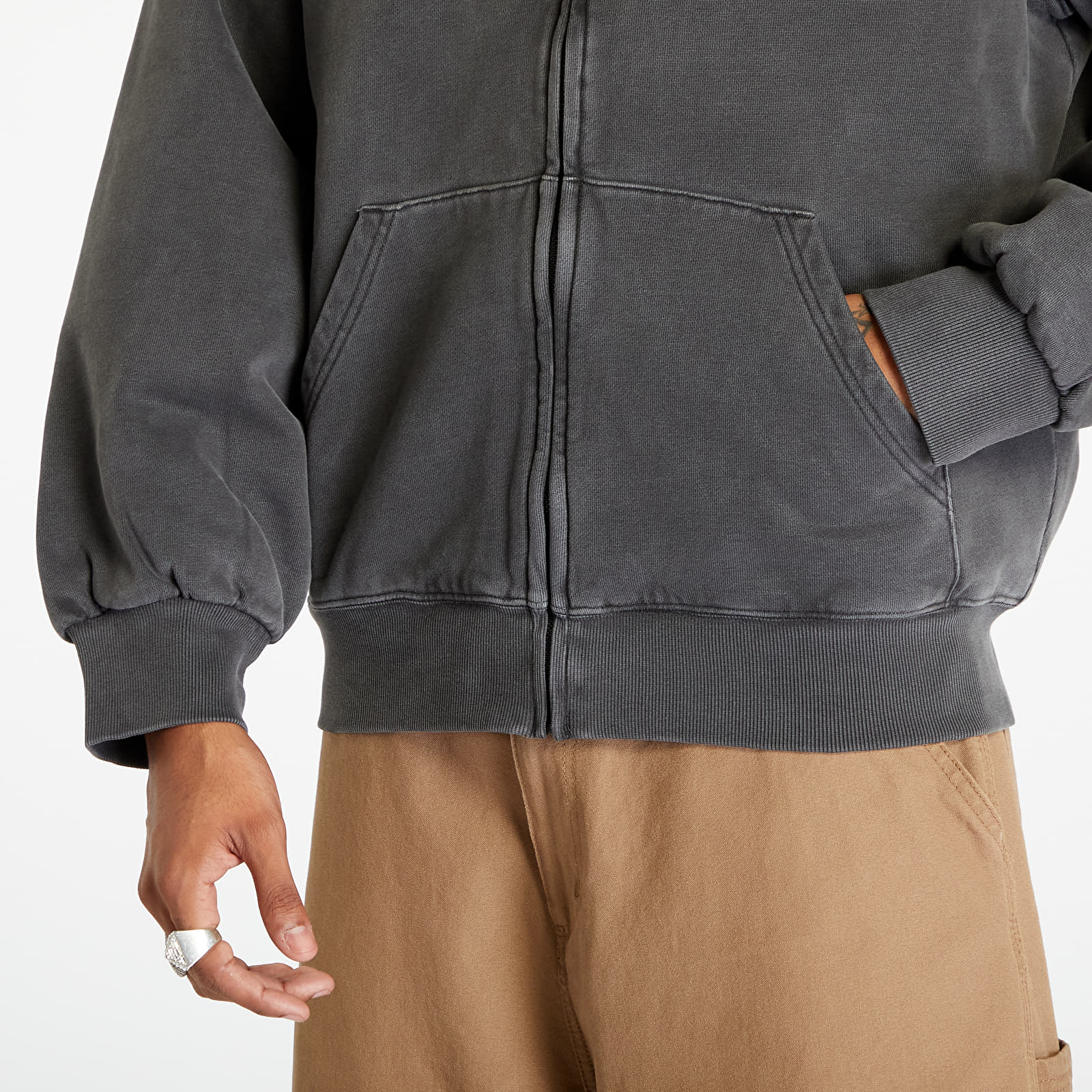 Vestes Carhartt WIP Hooded Vista Jacket UNISEX Vulcan Garment Dyed