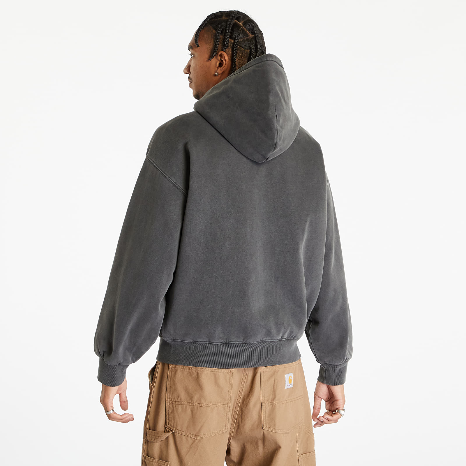 Vestes Carhartt WIP Hooded Vista Jacket UNISEX Vulcan Garment Dyed