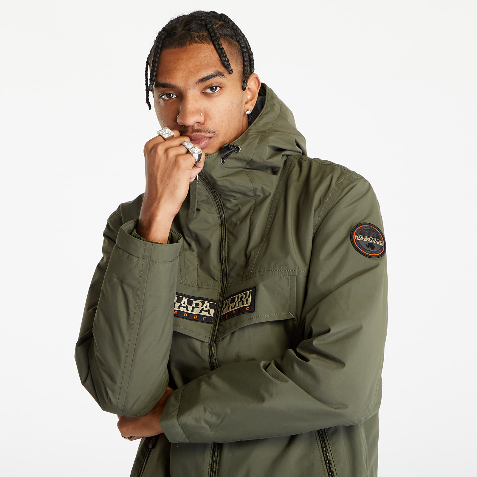 Jackets NAPAPIJRI A-Suomi H 1 Jacket Green Depths