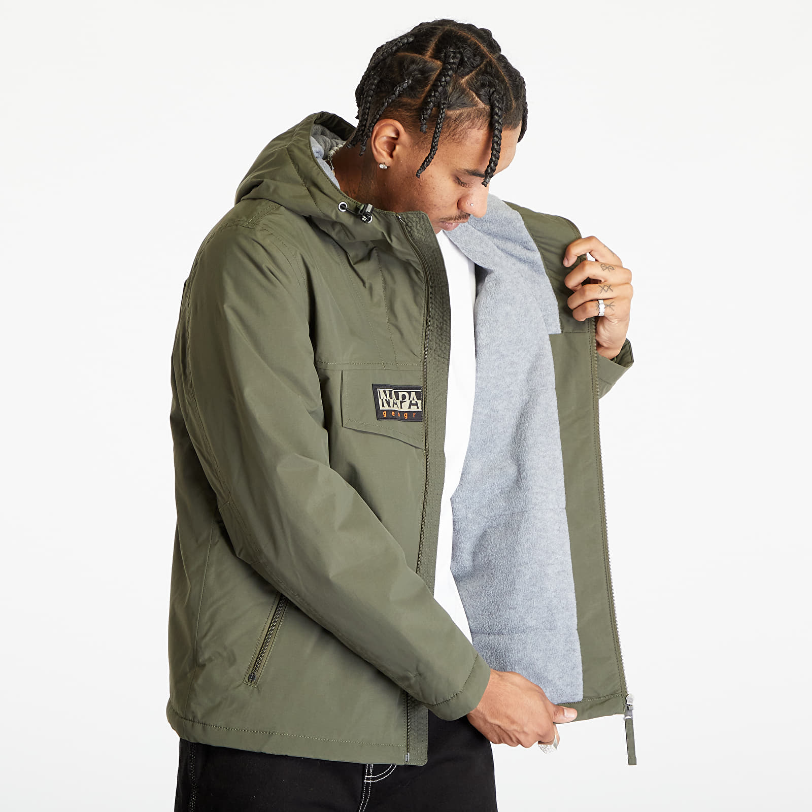 Jackets NAPAPIJRI A-Suomi H 1 Jacket Green Depths