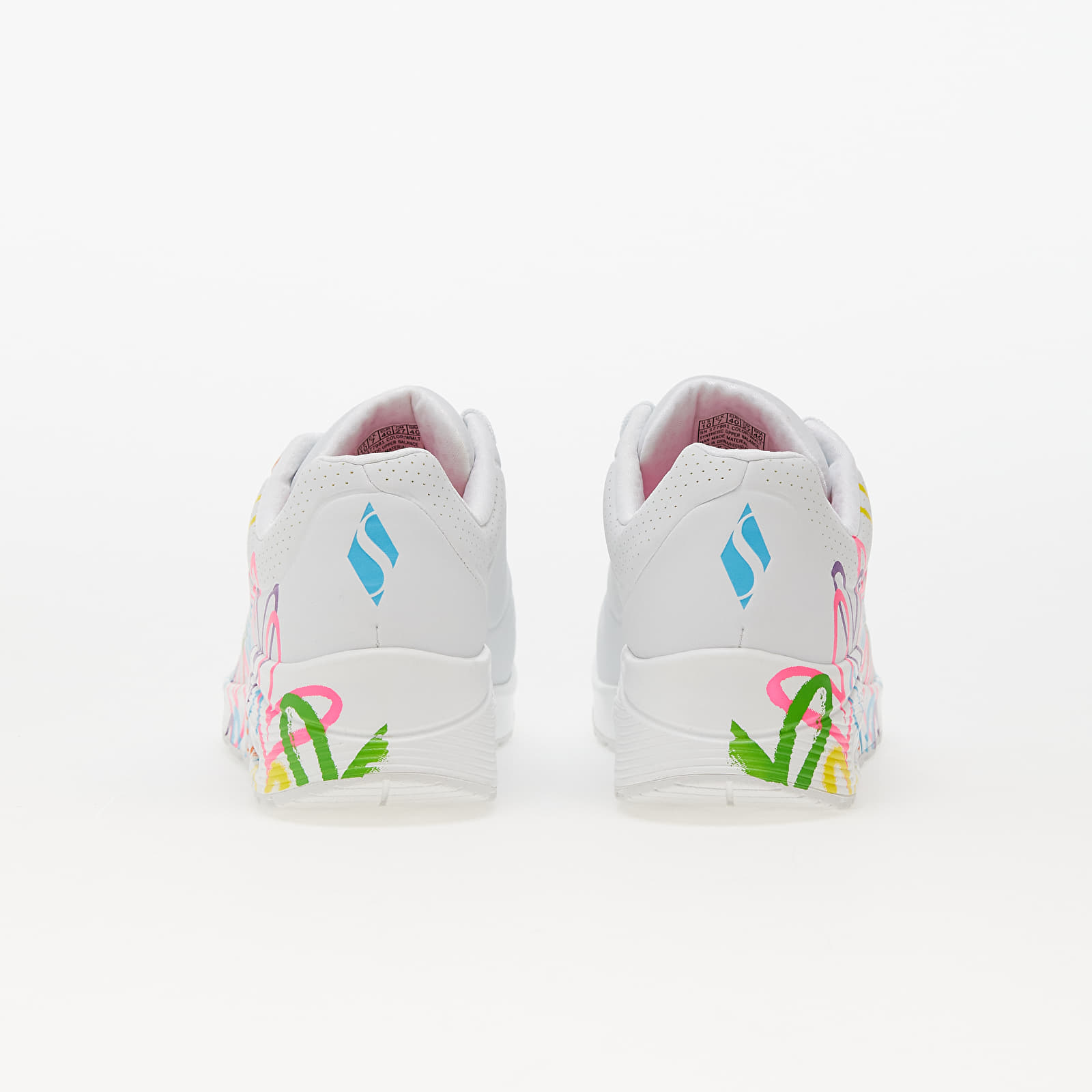 Sieviešu kedas un apavi Skechers Uno White/ Multi