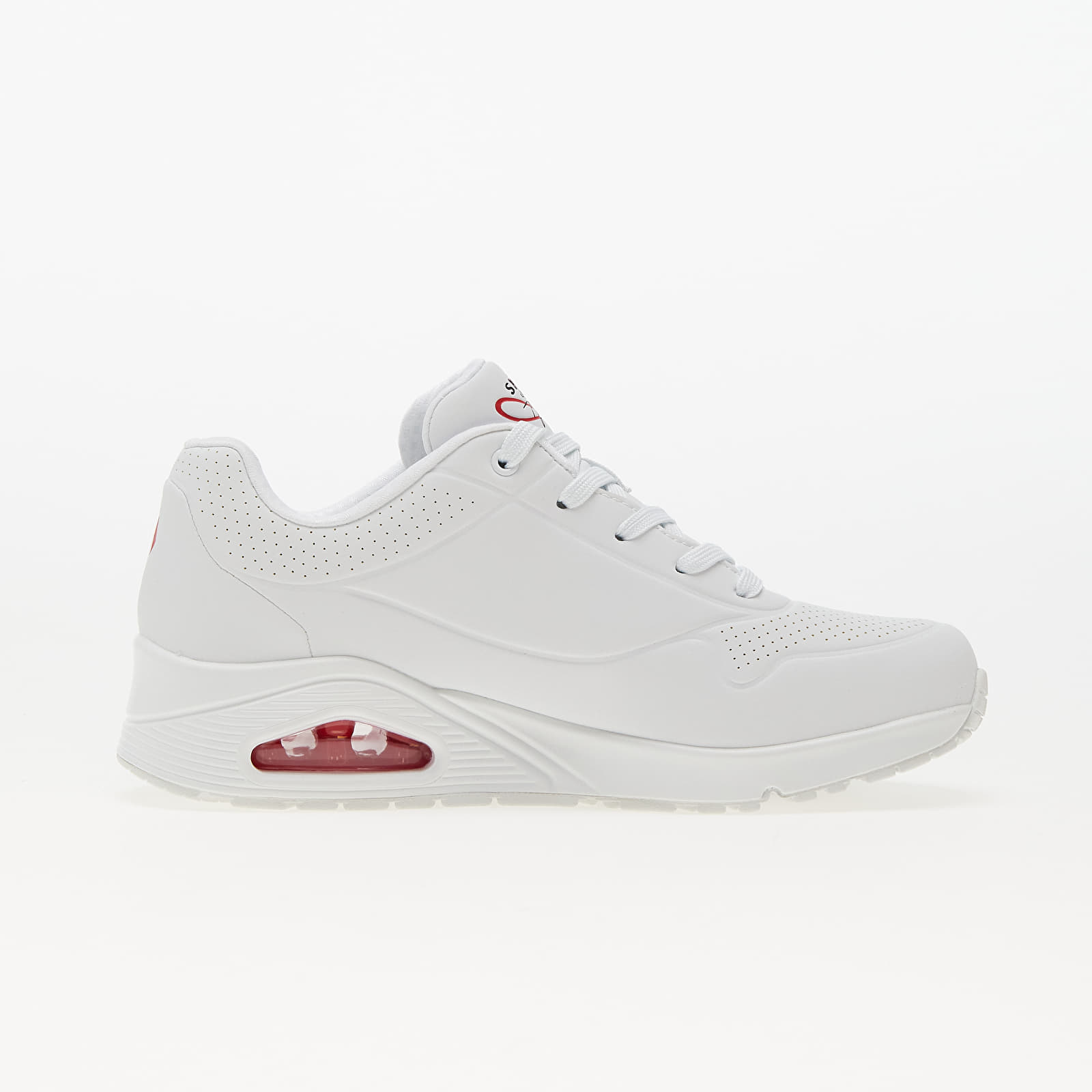 Chaussures et baskets femme Skechers Uno White/ Red