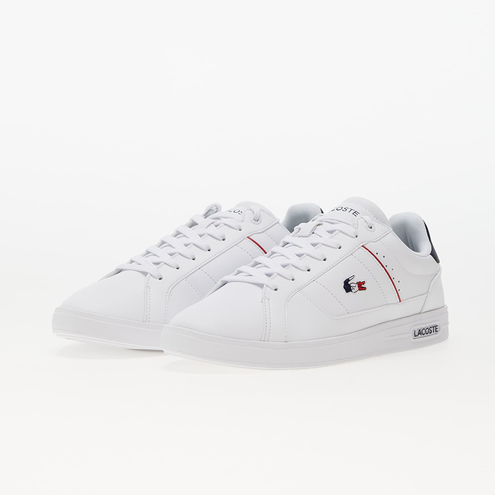 Turnschuhe und Schuhe für Männer LACOSTE Europa Pro White/ Navy/ RE