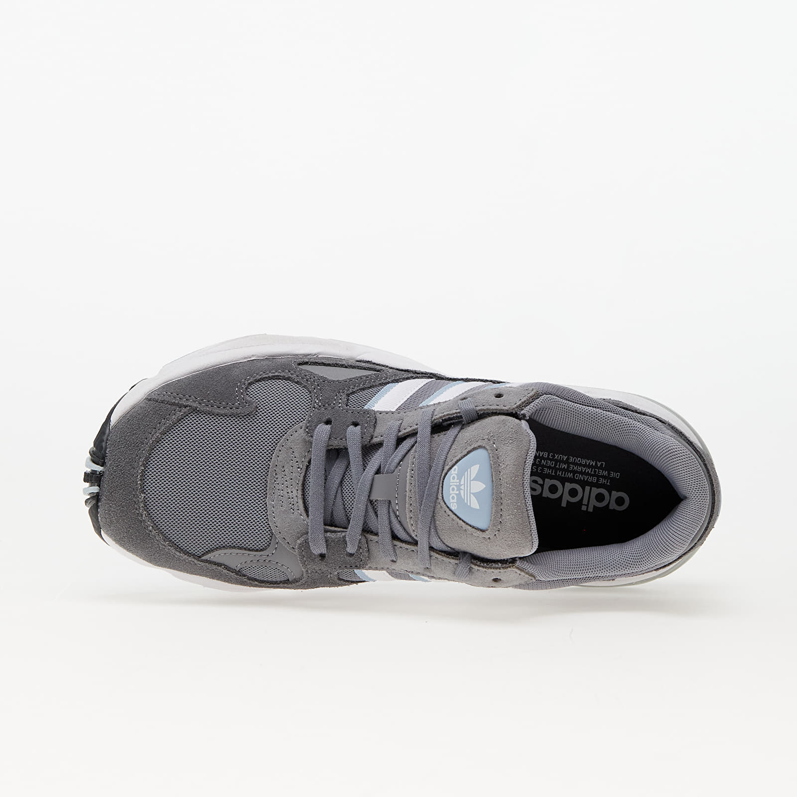 Sneakers und Schuhe fur Frauen adidas Originals Falcon W Grey Three Ftw White Grey Four Queens