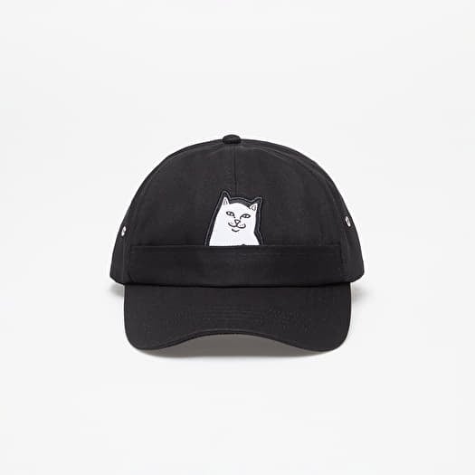 Gorra RIPNDIP Lord Nermal 6 Panel Pocket Cap Black