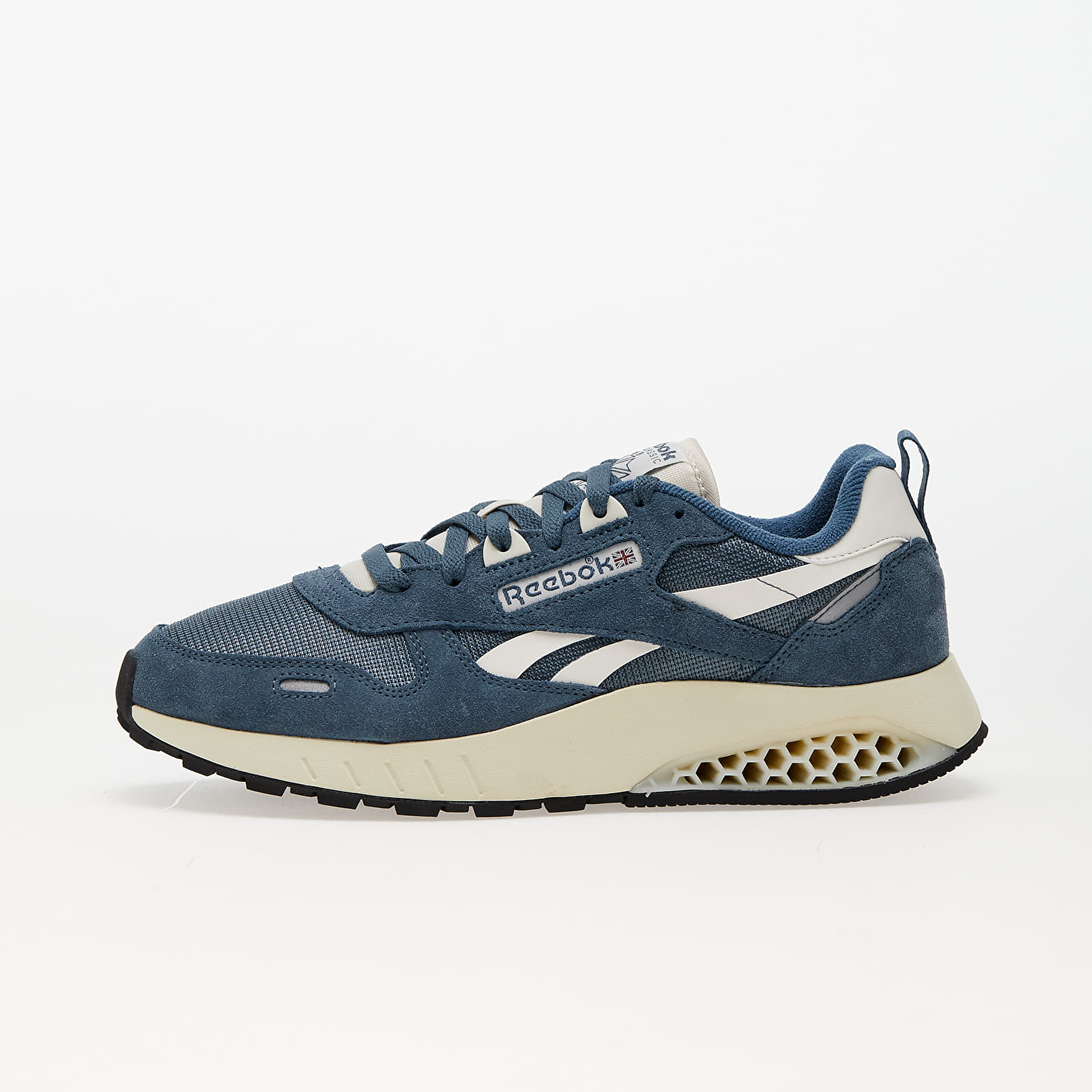 Pánske tenisky a obuv Reebok Classic Leather Hexalite Hooblu/ Chalk/ Alabaster