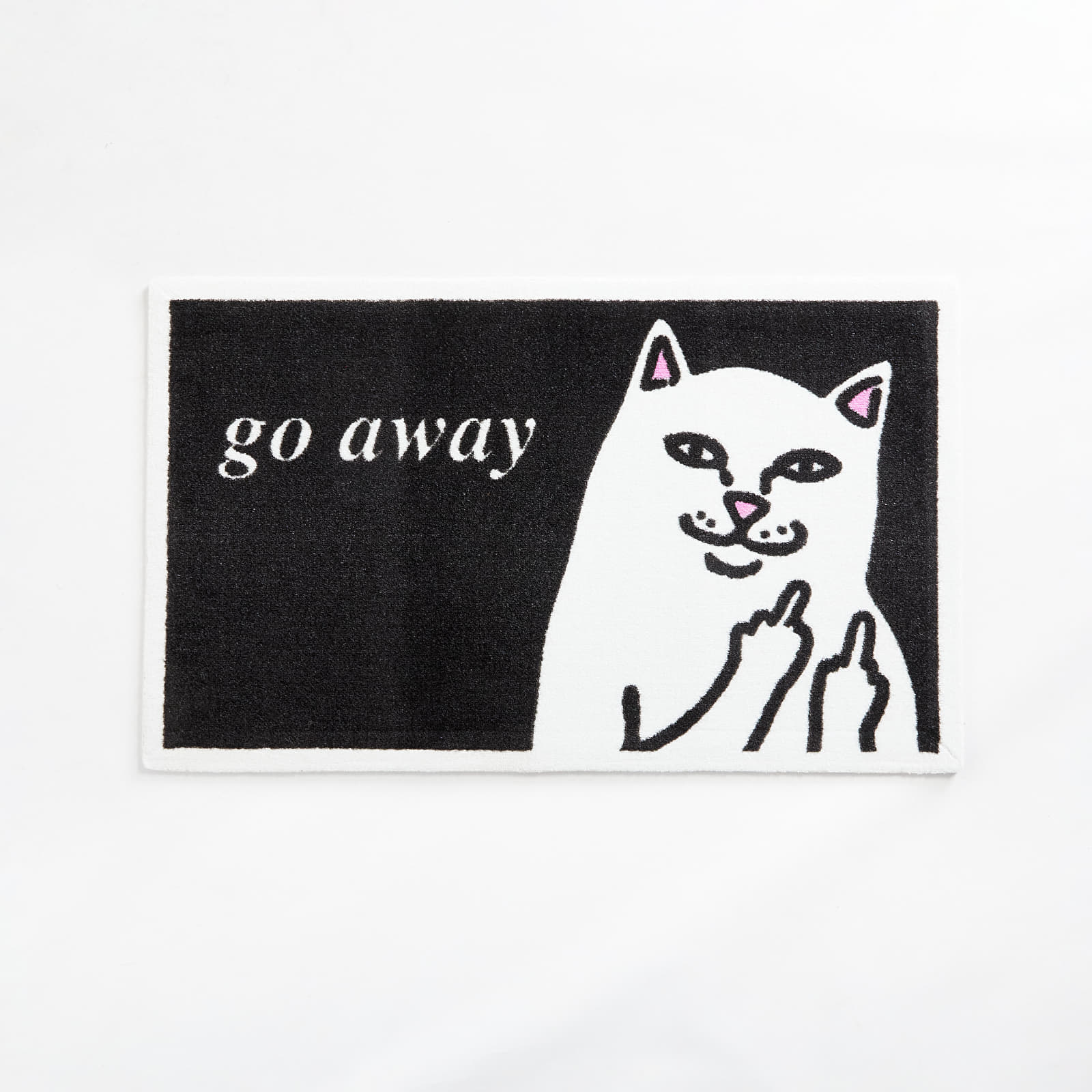 Other accessories RIPNDIP Go Away Rug Black