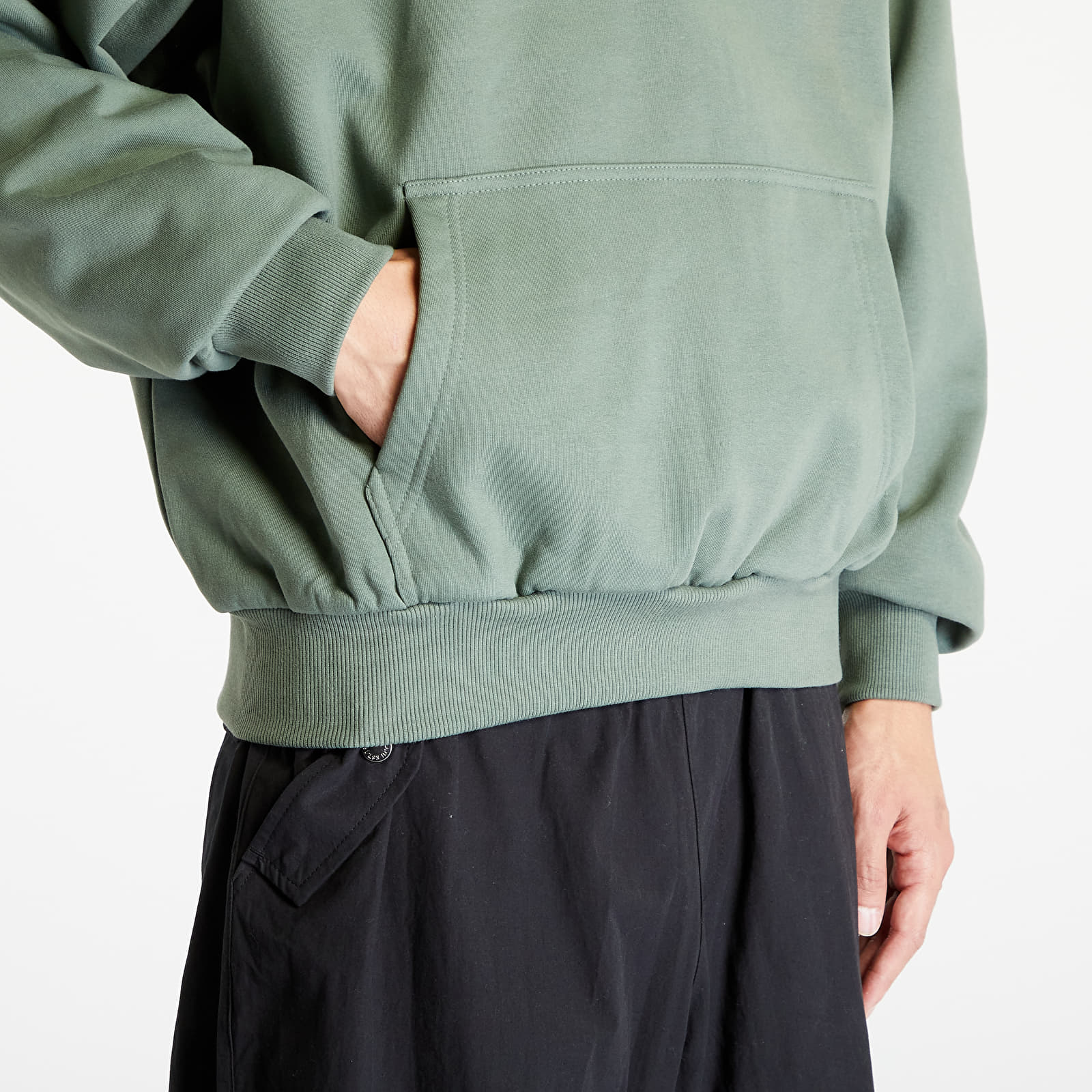 Hanorac Karl Kani Small Signature Os Heavy Sweat Hoodie Dusty Green - 1 | YEO