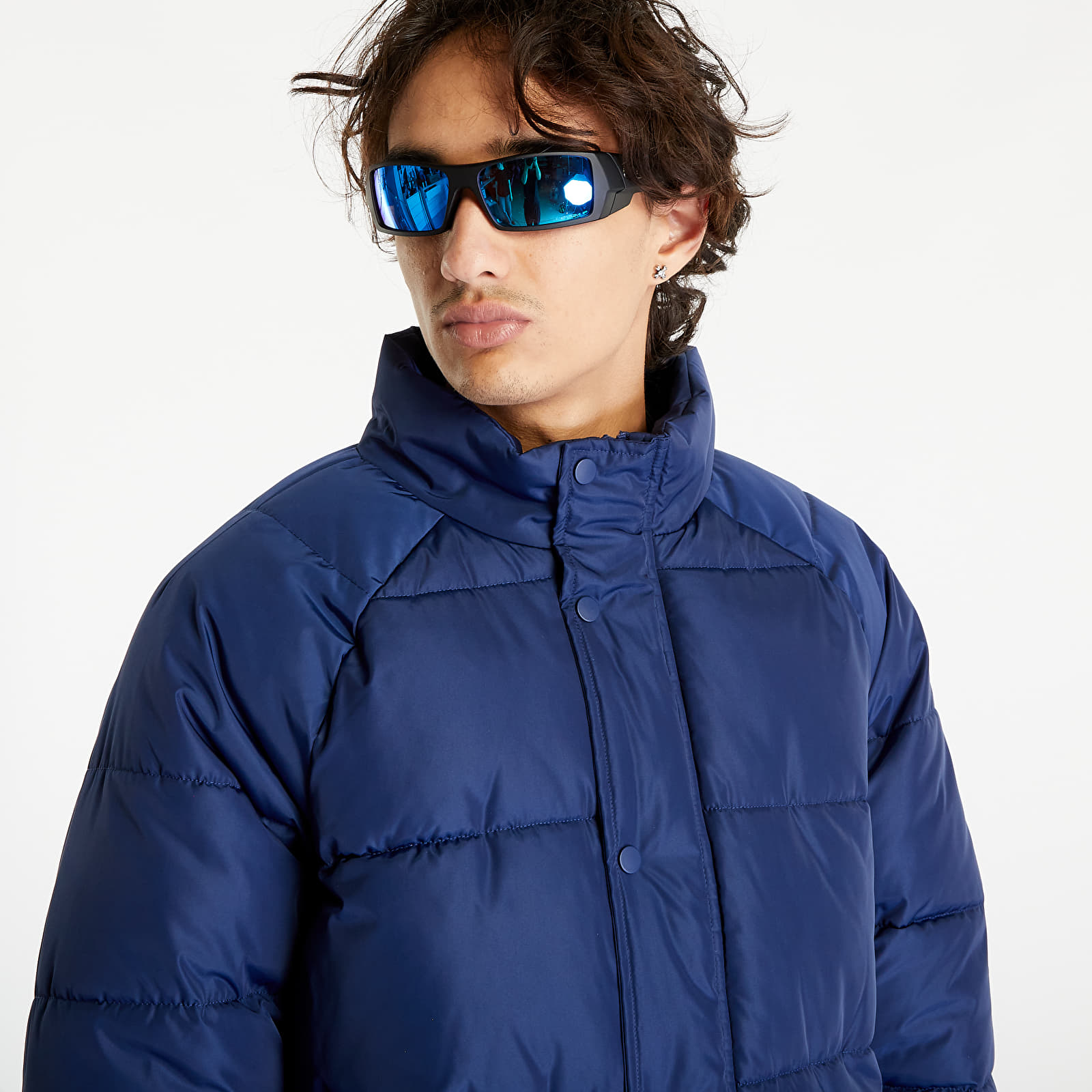 Jakker og frakker Urban Classics Raglan Puffer Jacket Dark Blue