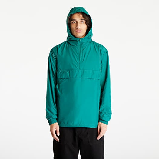 Széldzseki Urban Classics Basic Pull Over Jacket Green Lancer