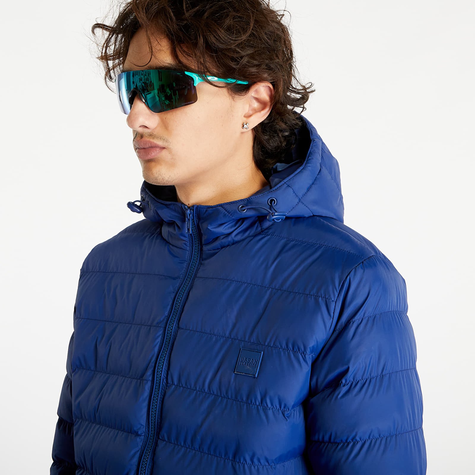 Joped ja mantlid Urban Classics Basic Bubble Jacket Space Blue
