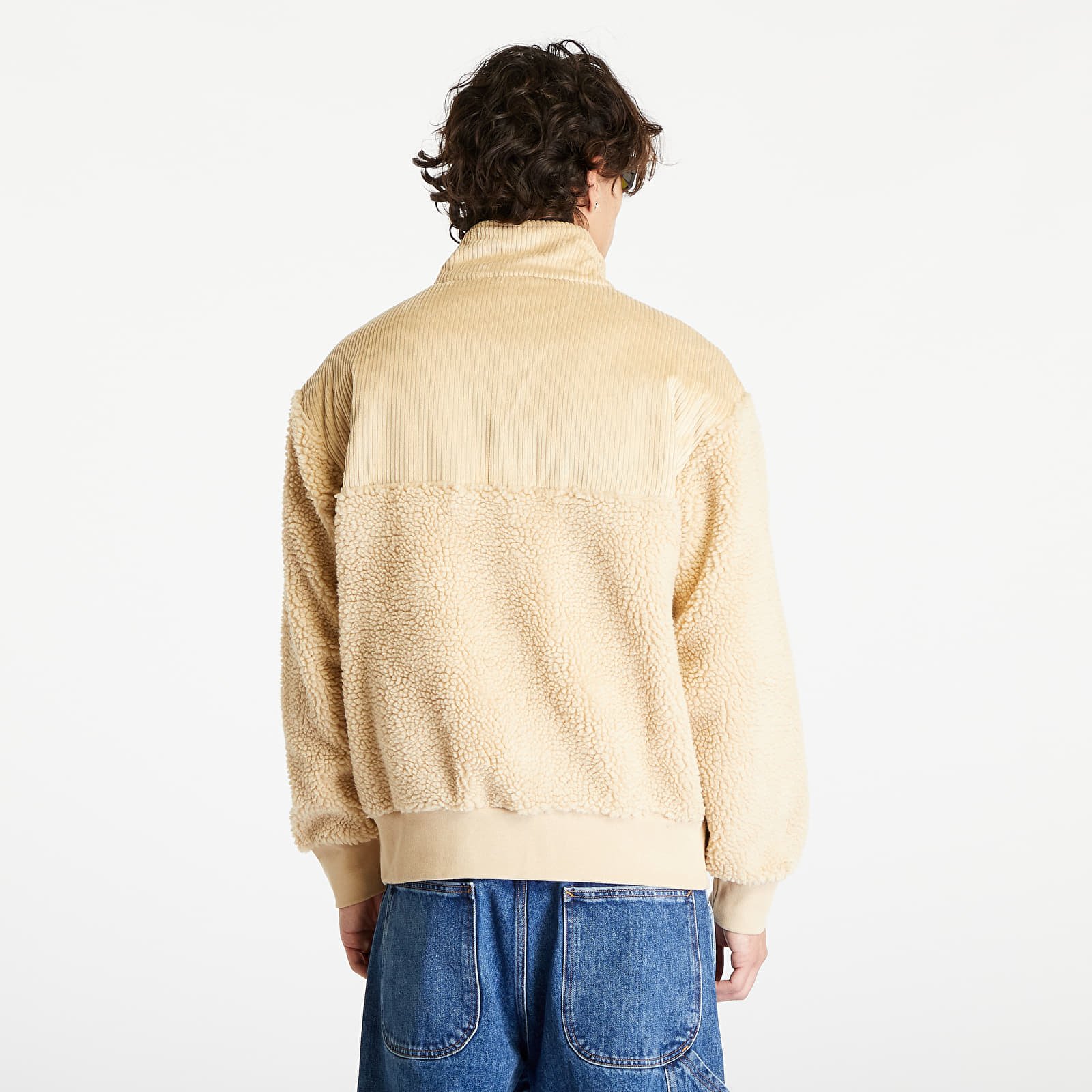 Felpe Champion Half Zip Top Creamy Queens