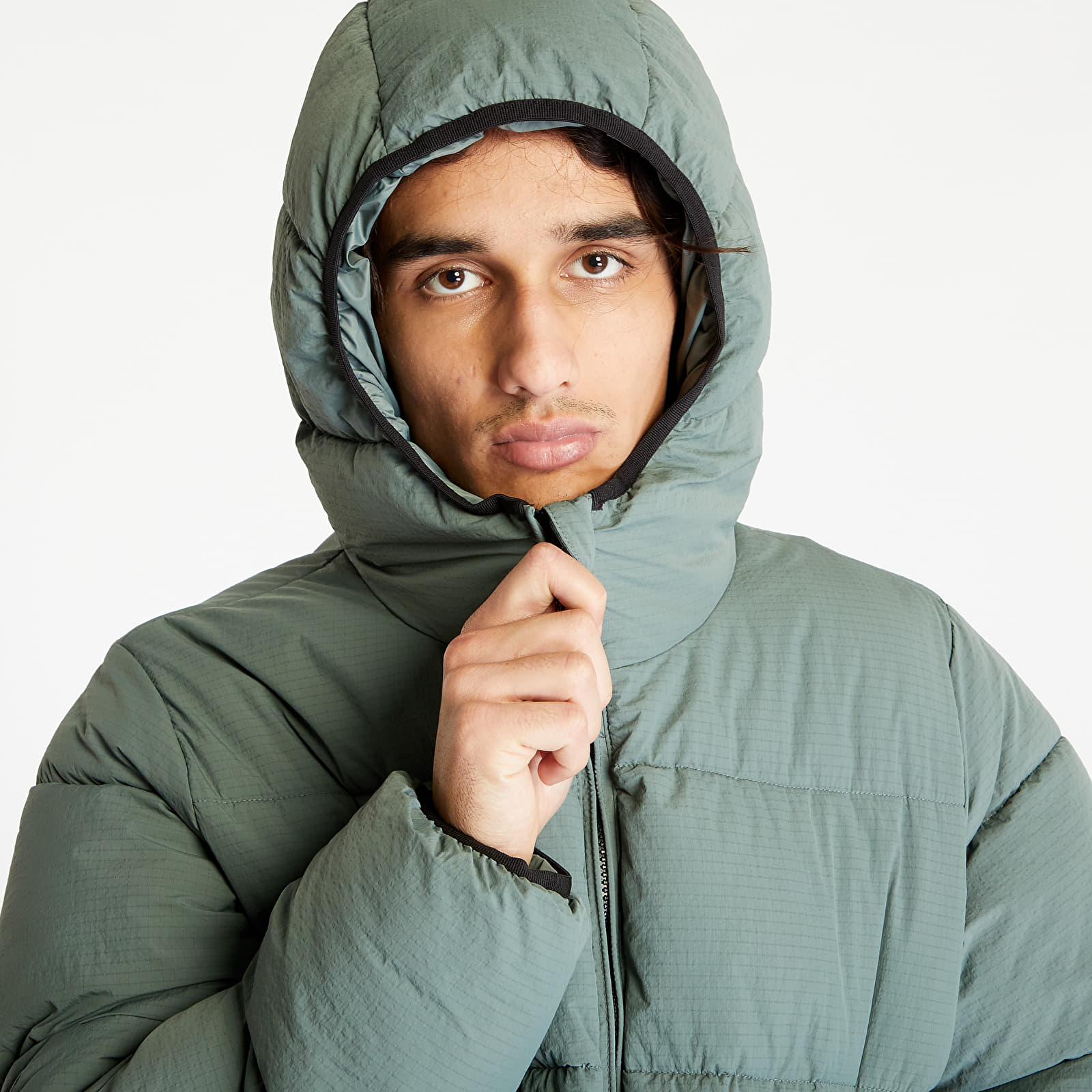 Bundy Champion Hooded Jacket Greenish Blue