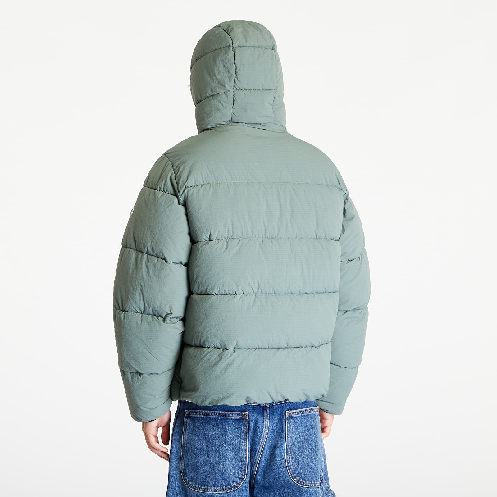 Bundy Champion Hooded Jacket Greenish Blue
