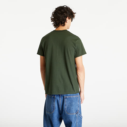 Dark green best sale thrasher shirt