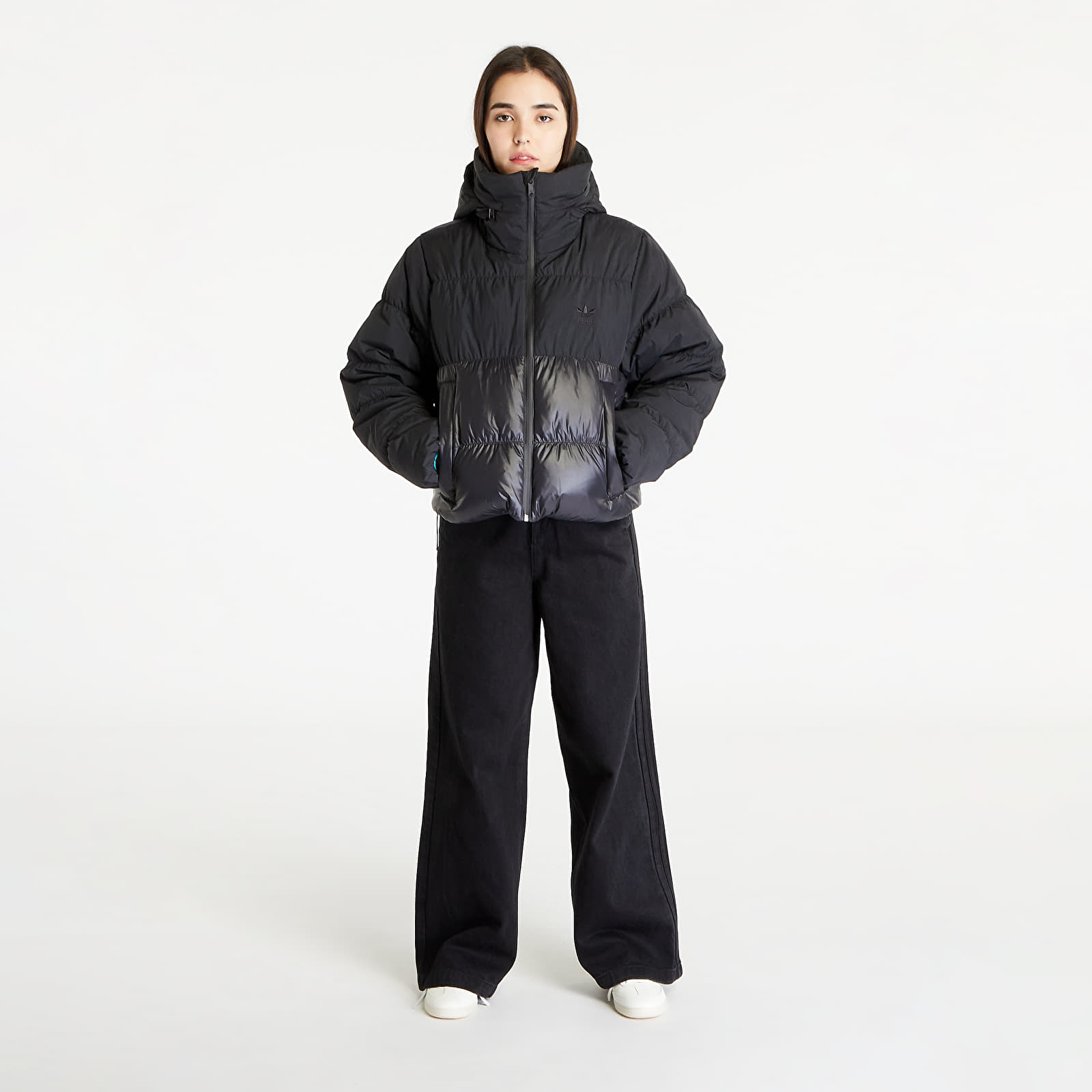 Cropped puffer jacket adidas online