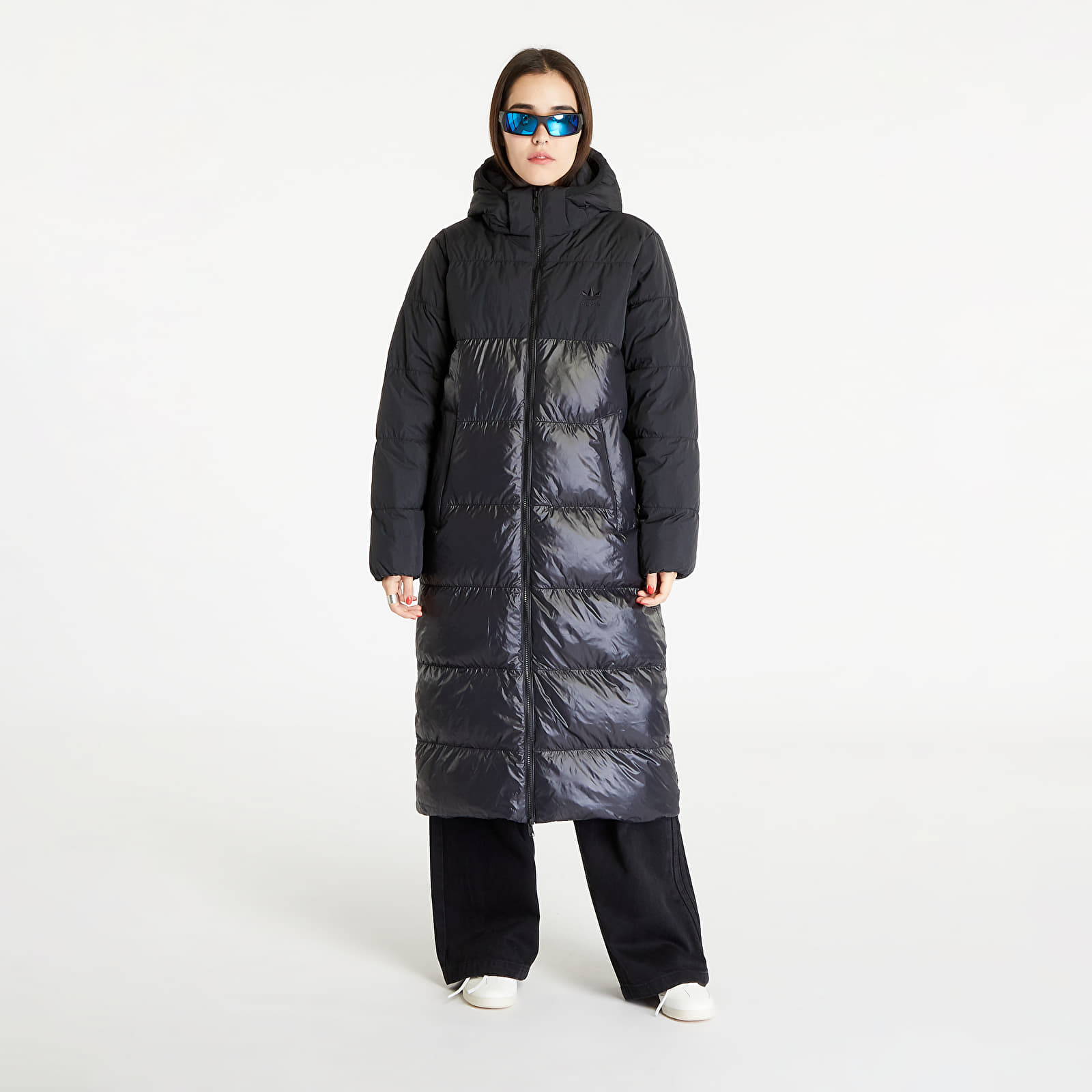 Μπουφάν adidas Originals Regen Long Elongated Jacket Black