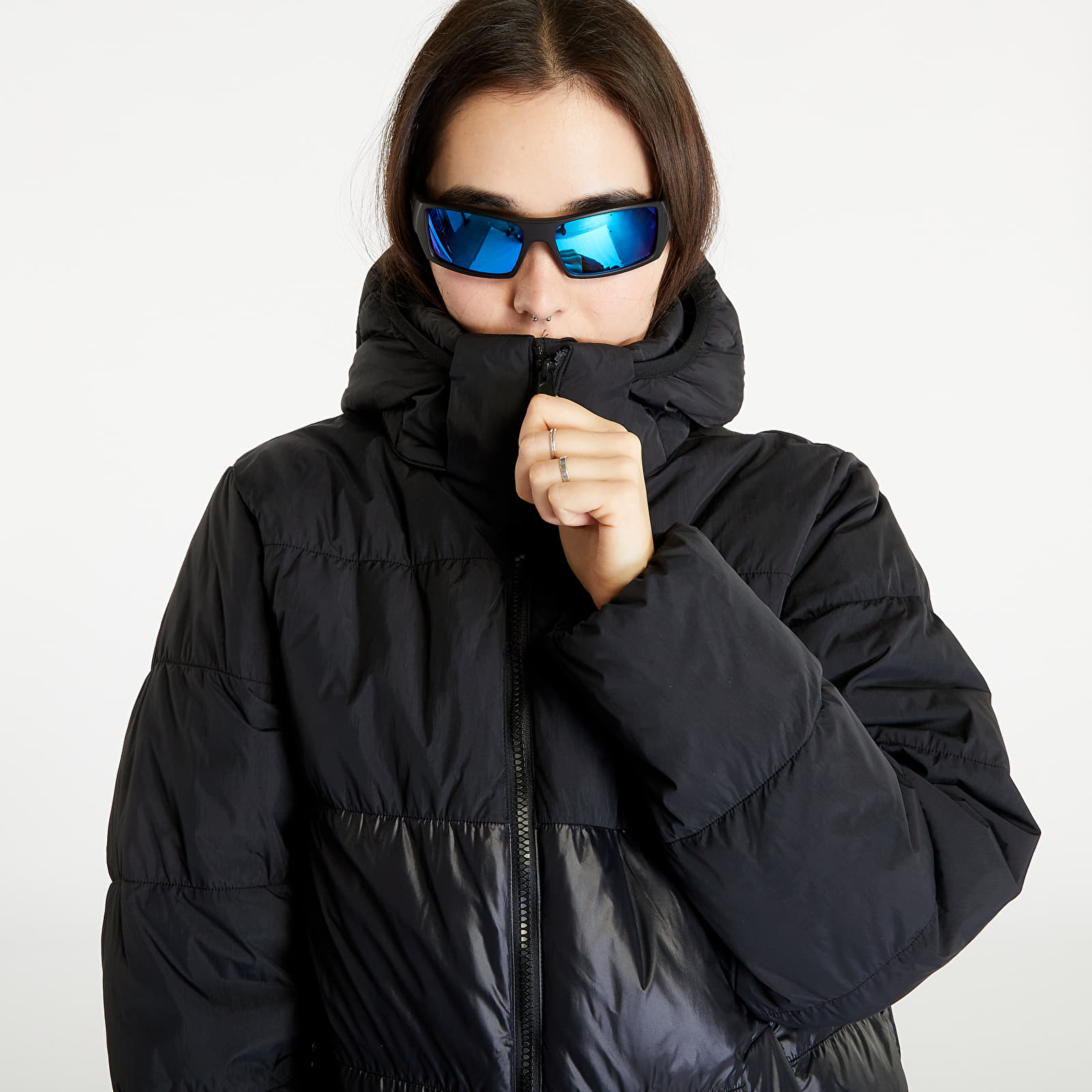 Μπουφάν adidas Originals Regen Long Elongated Jacket Black