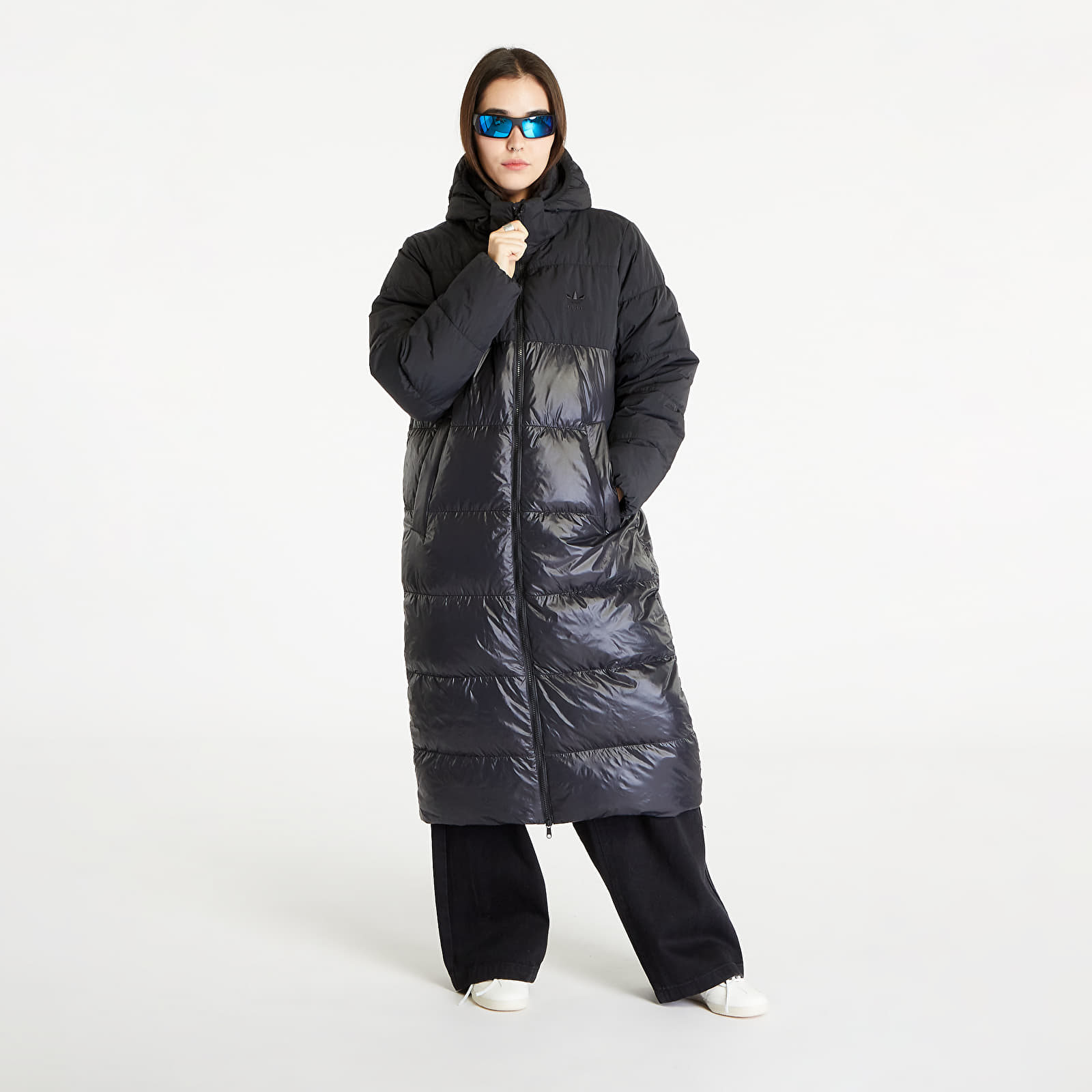 Μπουφάν adidas Originals Regen Long Elongated Jacket Black