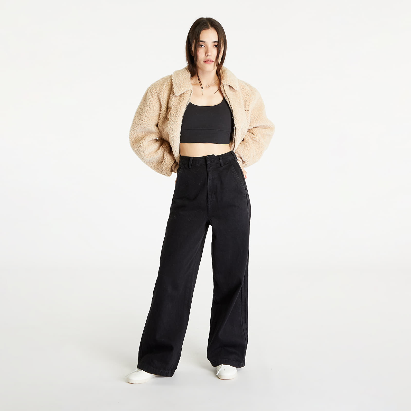 Bundy Daily Paper Rasra Varsity Jacket Birch White