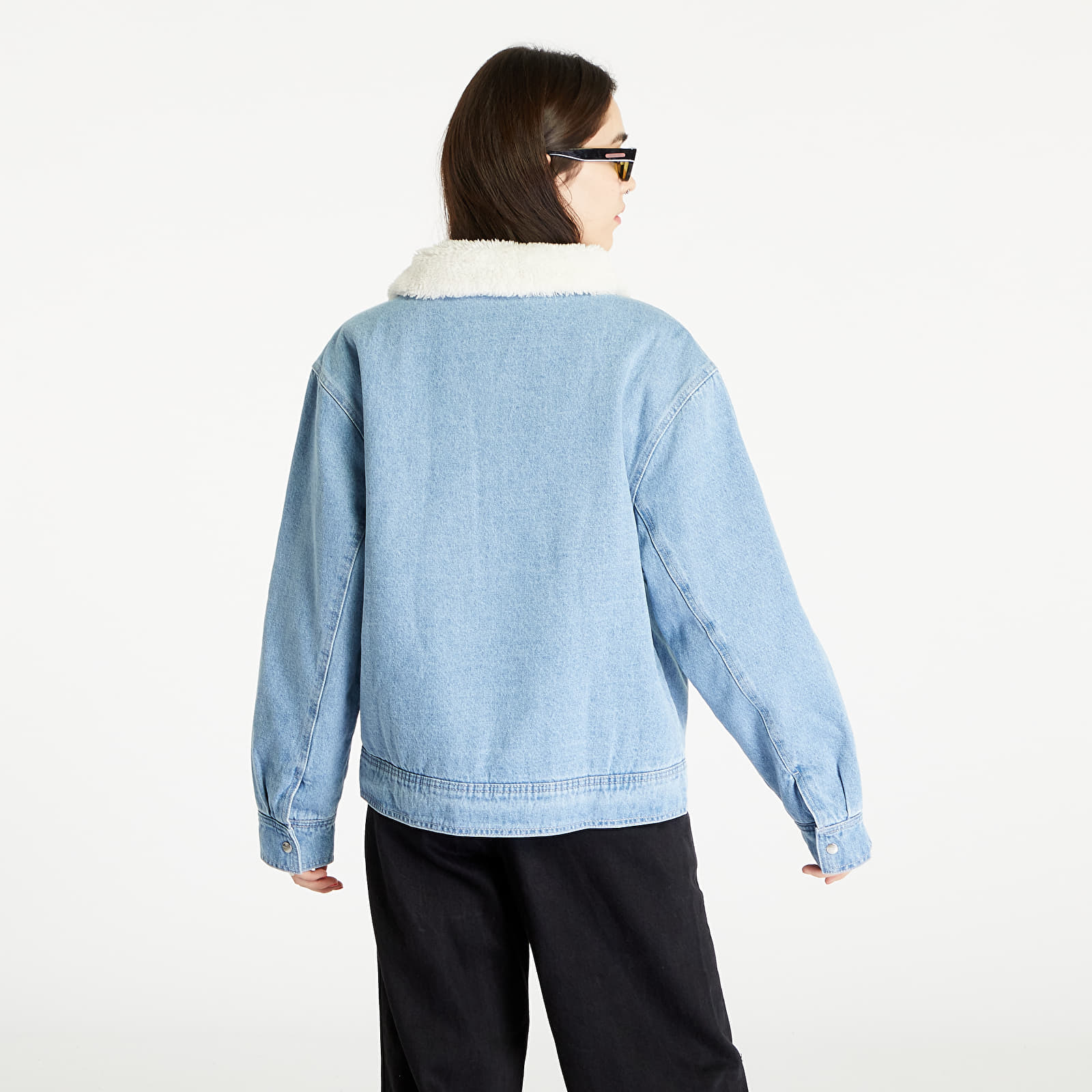 Jassen adidas Originals Denim Jacket Clear Blue
