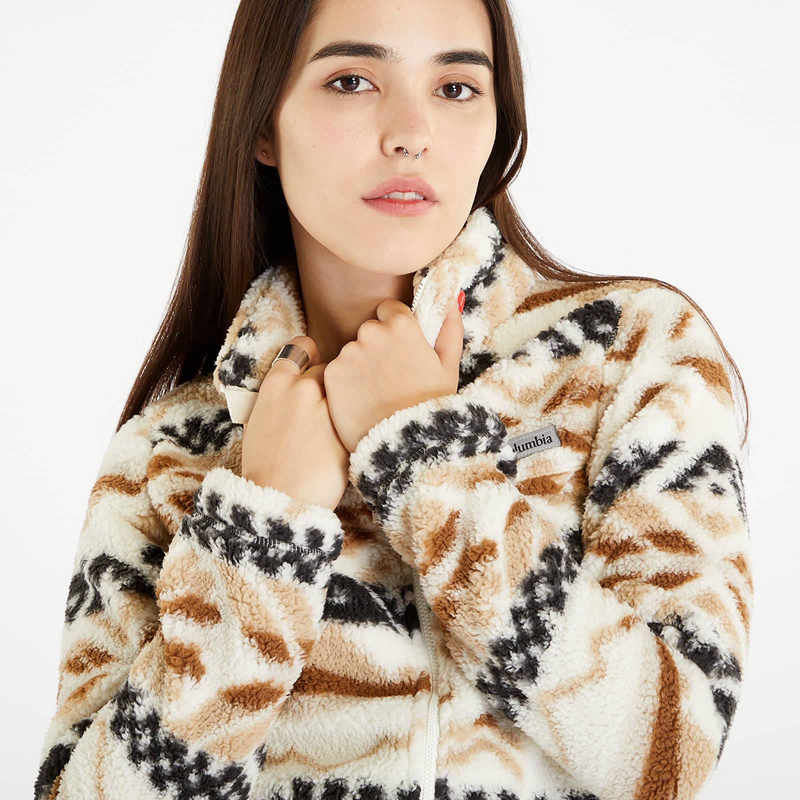Φούτερ Columbia West Bend™ Full Zip Chalk Checkered