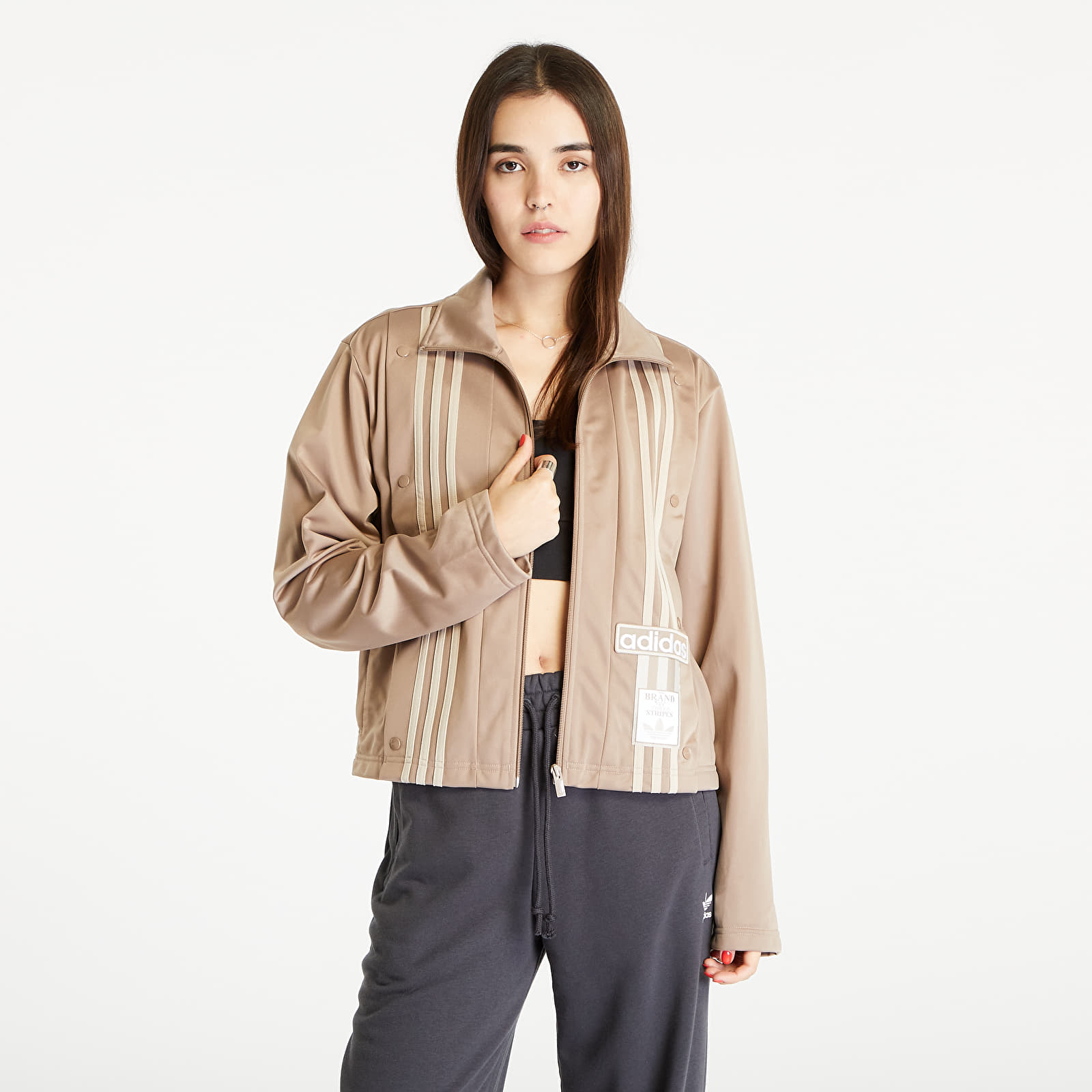 Sweatshirts adidas Originals Track Top Chalk Brown