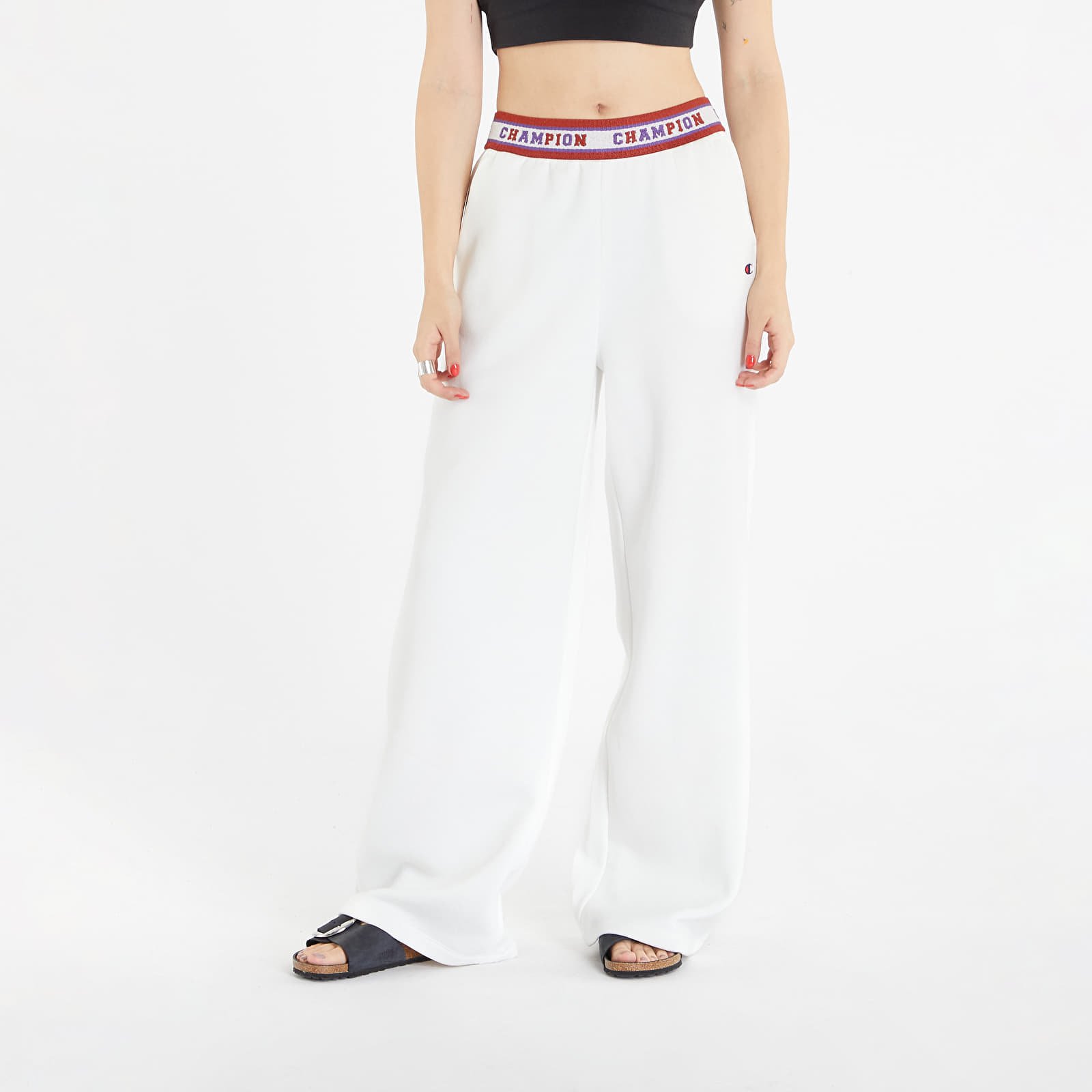 Pantaloni Champion Wide Leg Pants White L