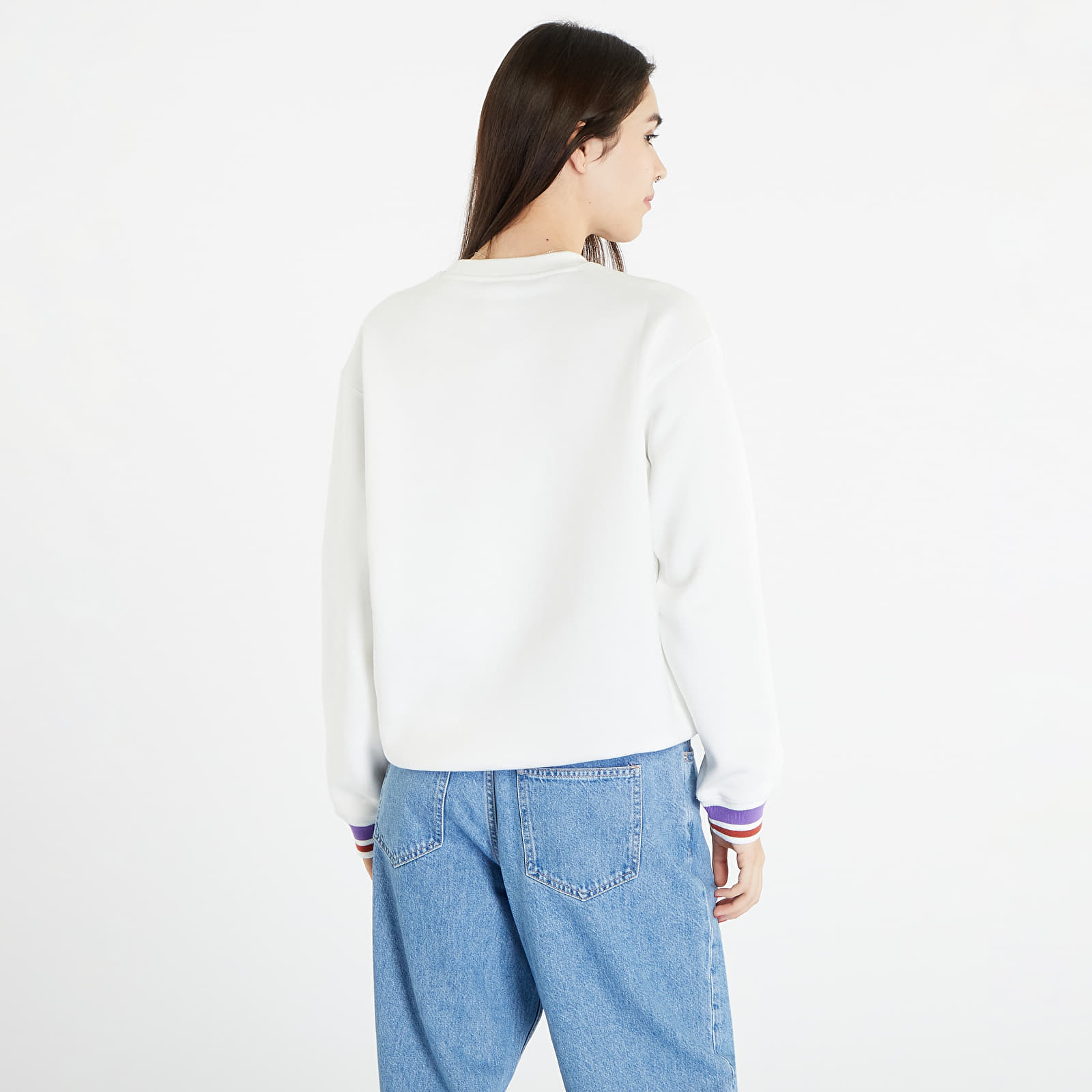 Mikiny Champion Crewneck Sweatshirt White