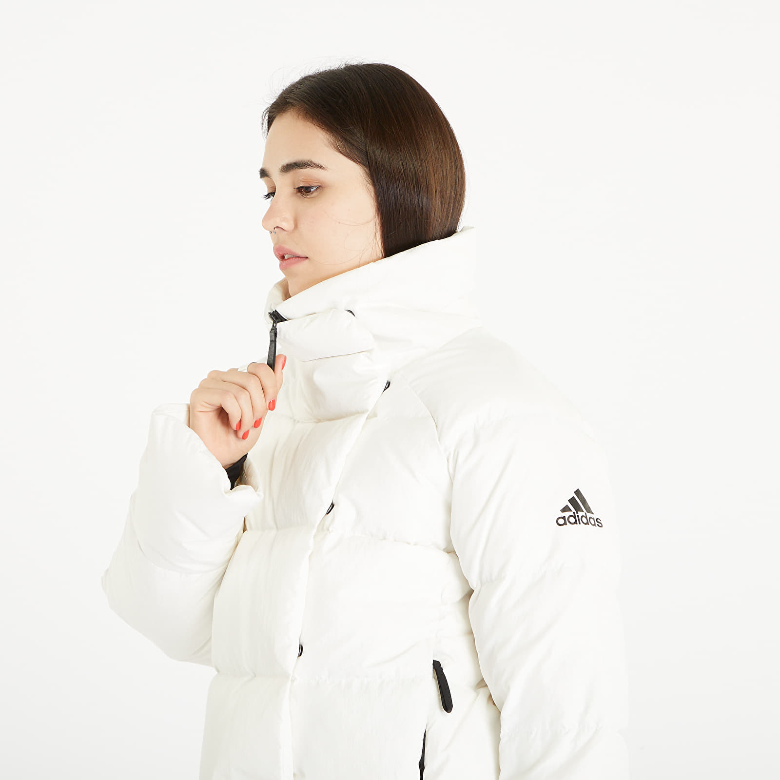 Jachetă adidas Performance W Big Baffle Jacket White - 1 | YEO