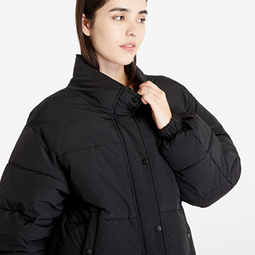 Jackets Sixth June Long Puffer W Sj Embroidery Black Queens