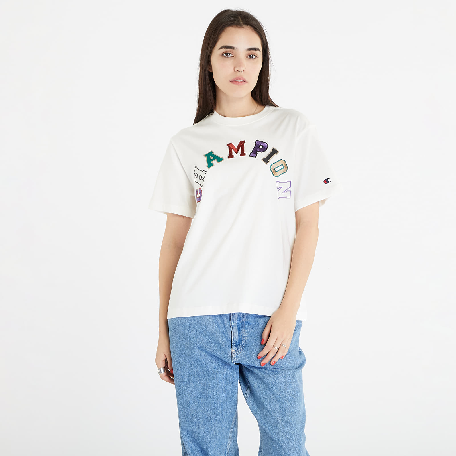Trička Champion Crewneck T-Shirt White