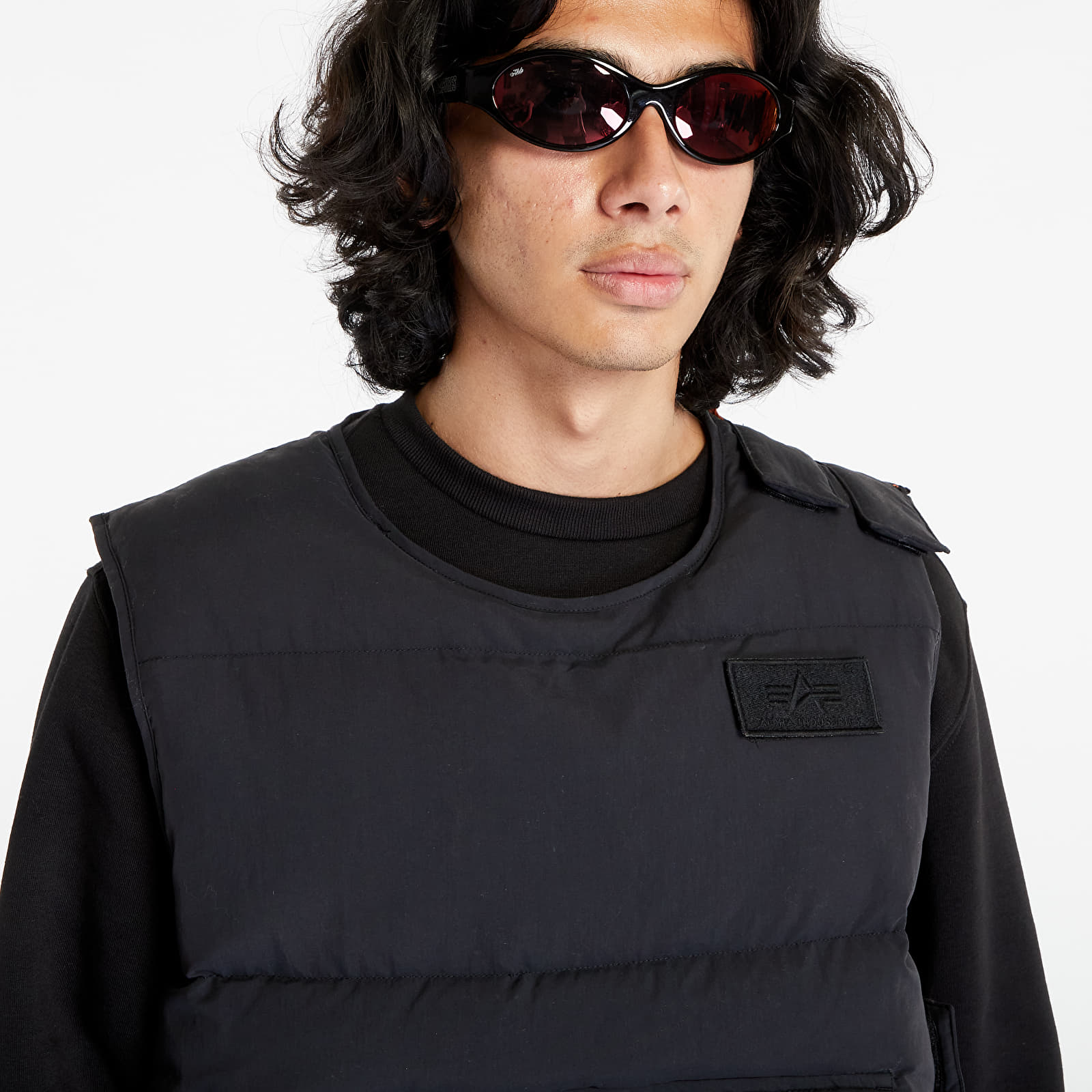 Vester Alpha Industries Protector Puffer Vest Black