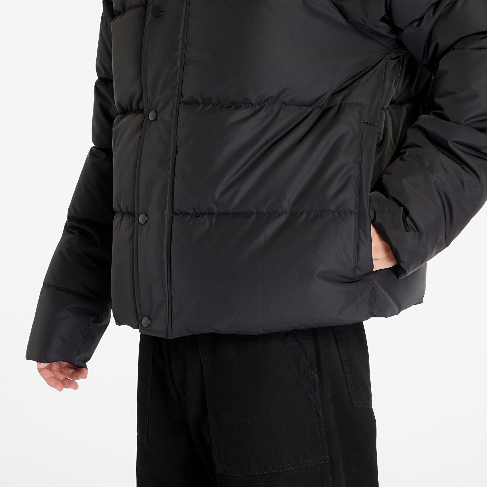 Jakker Urban Classics Raglan Puffer Jacket Black