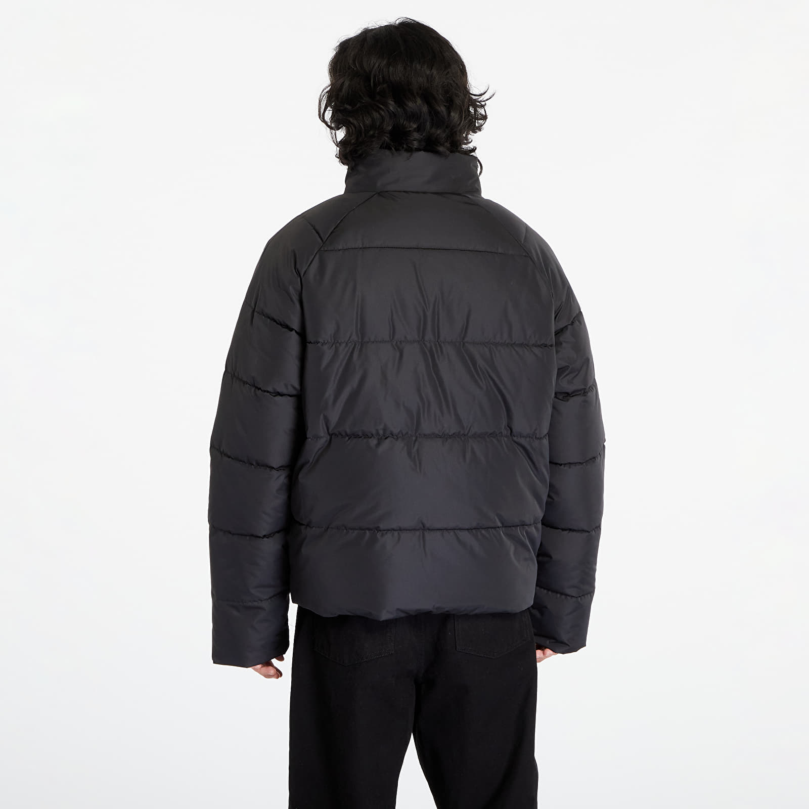 Jakker Urban Classics Raglan Puffer Jacket Black
