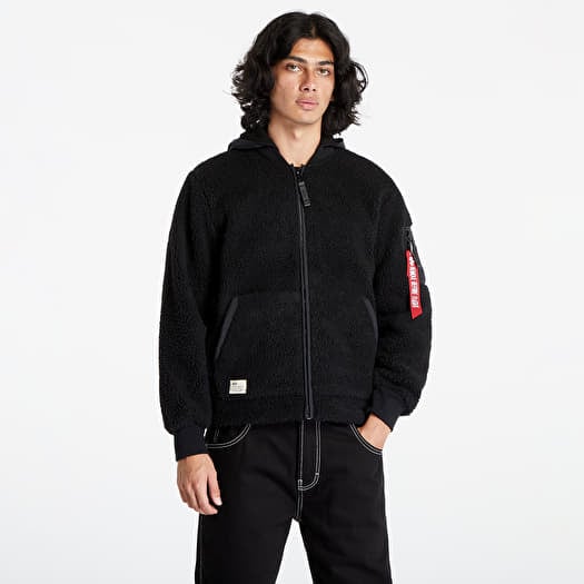 Jacket Alpha Industries Teddystoff Nylon ZH Jacket Black