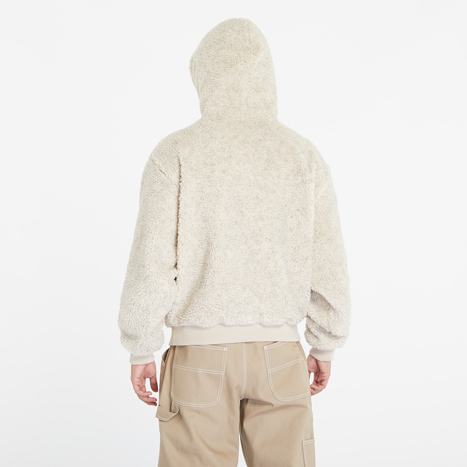 Kapuutsikud ja kampsunid Karl Kani Metal Signature Teddy Os Hoodie Off White