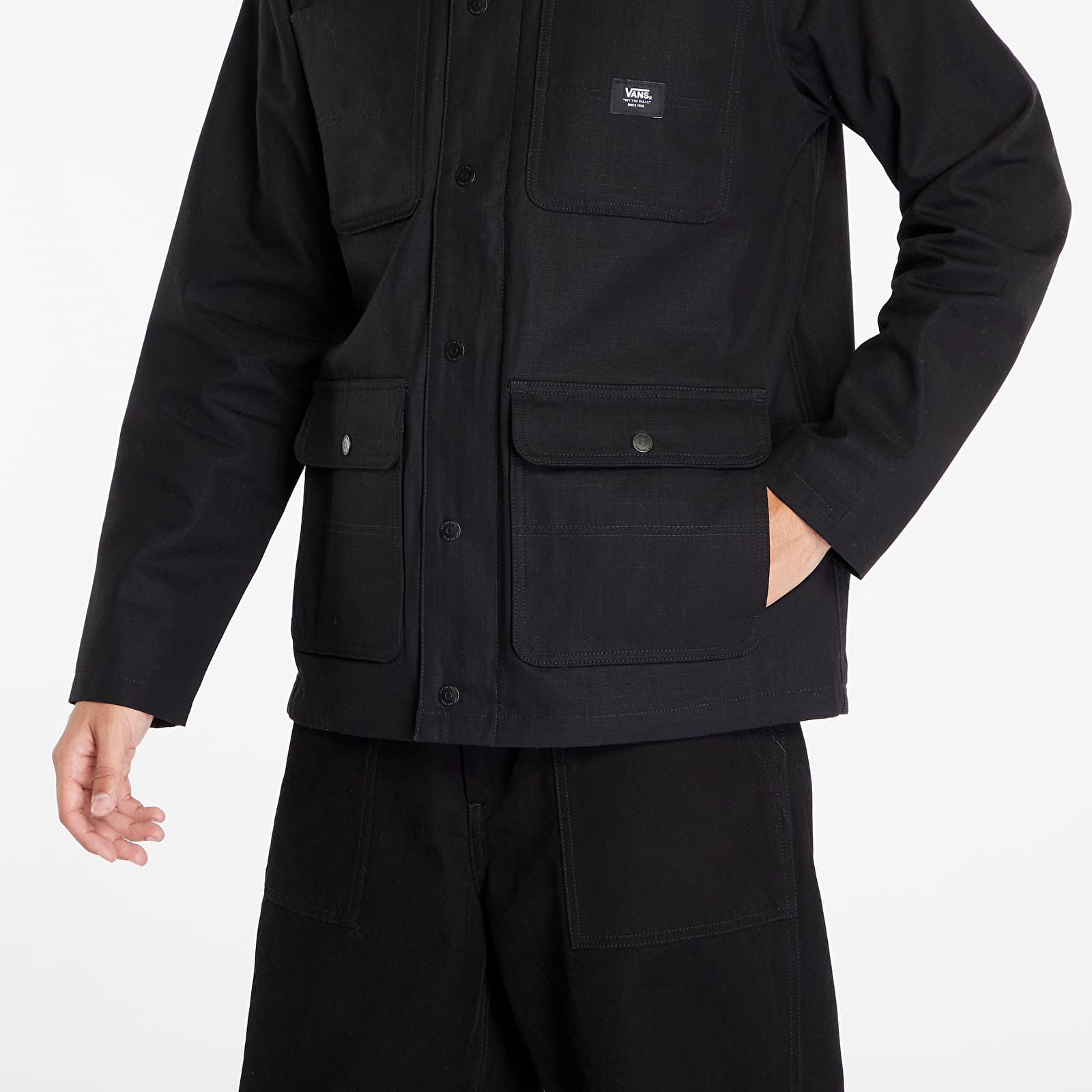 Jackets and Coats Vans Mn Drill Chore Coat Black