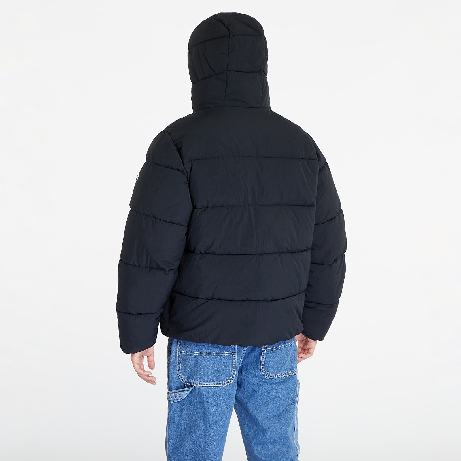 Kurtki Champion Hooded Jacket Black