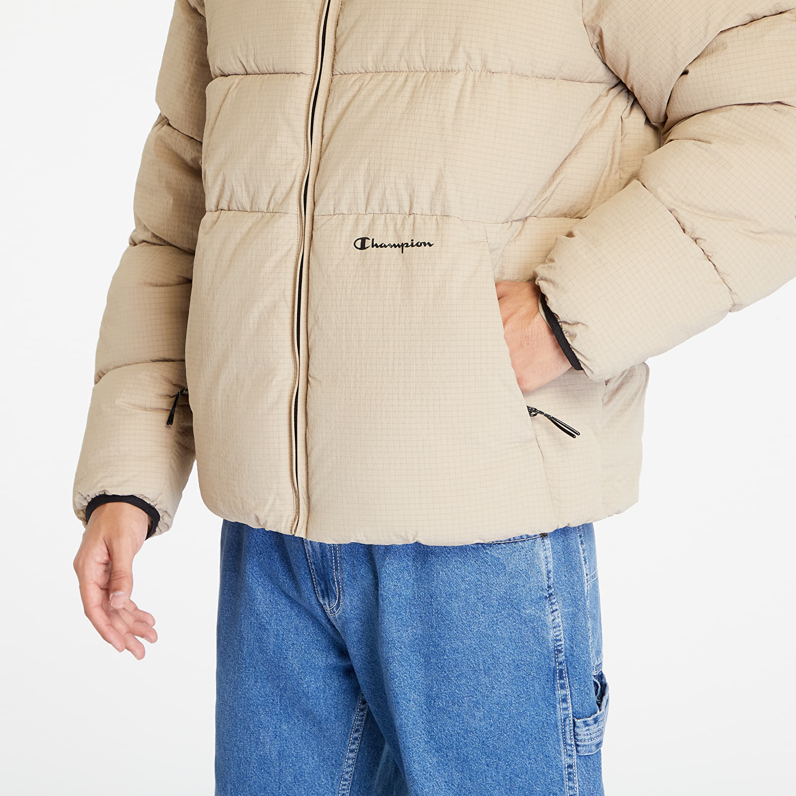 Champion padded jacket mens clearance
