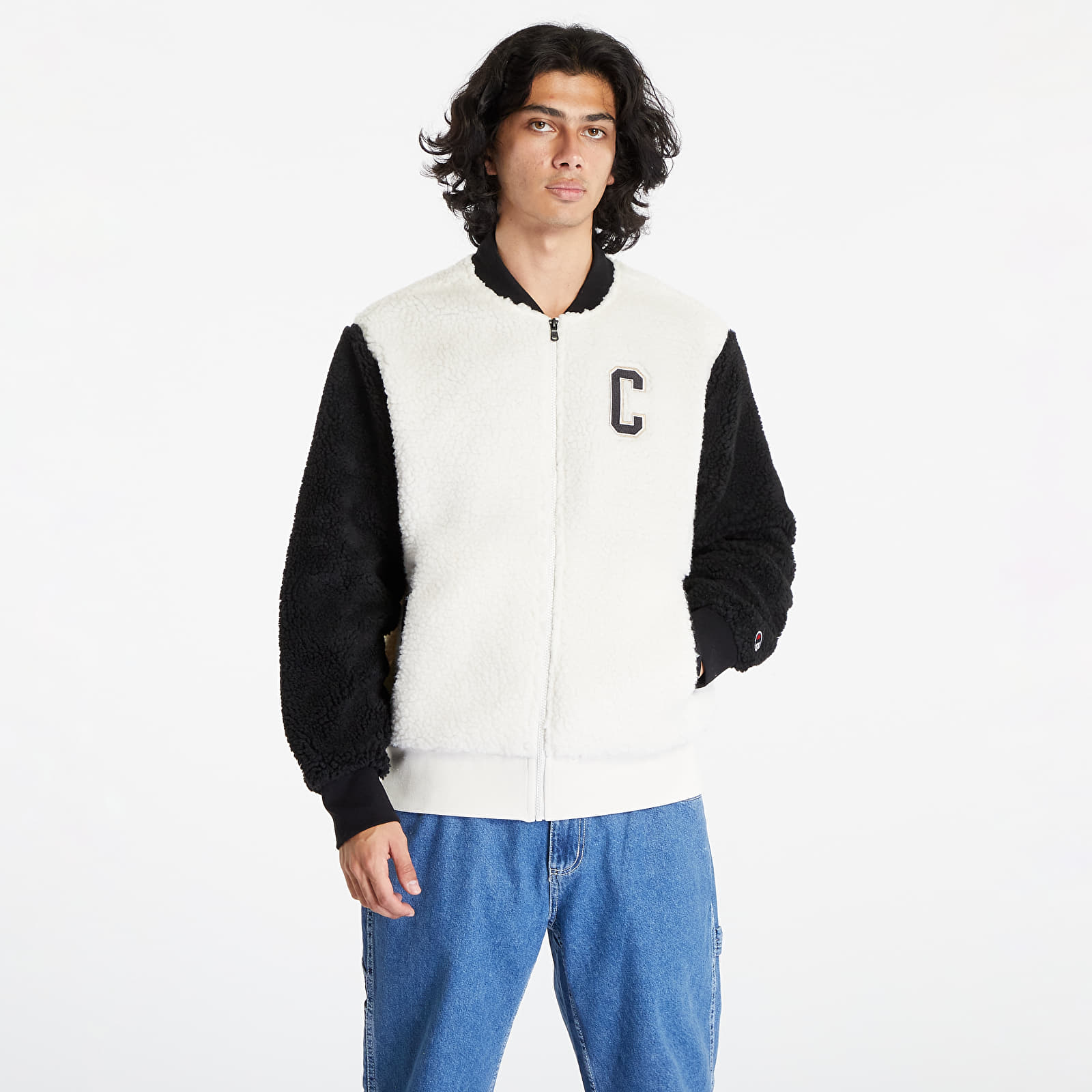 Jackets Champion Bomber Top Creamy Black Queens