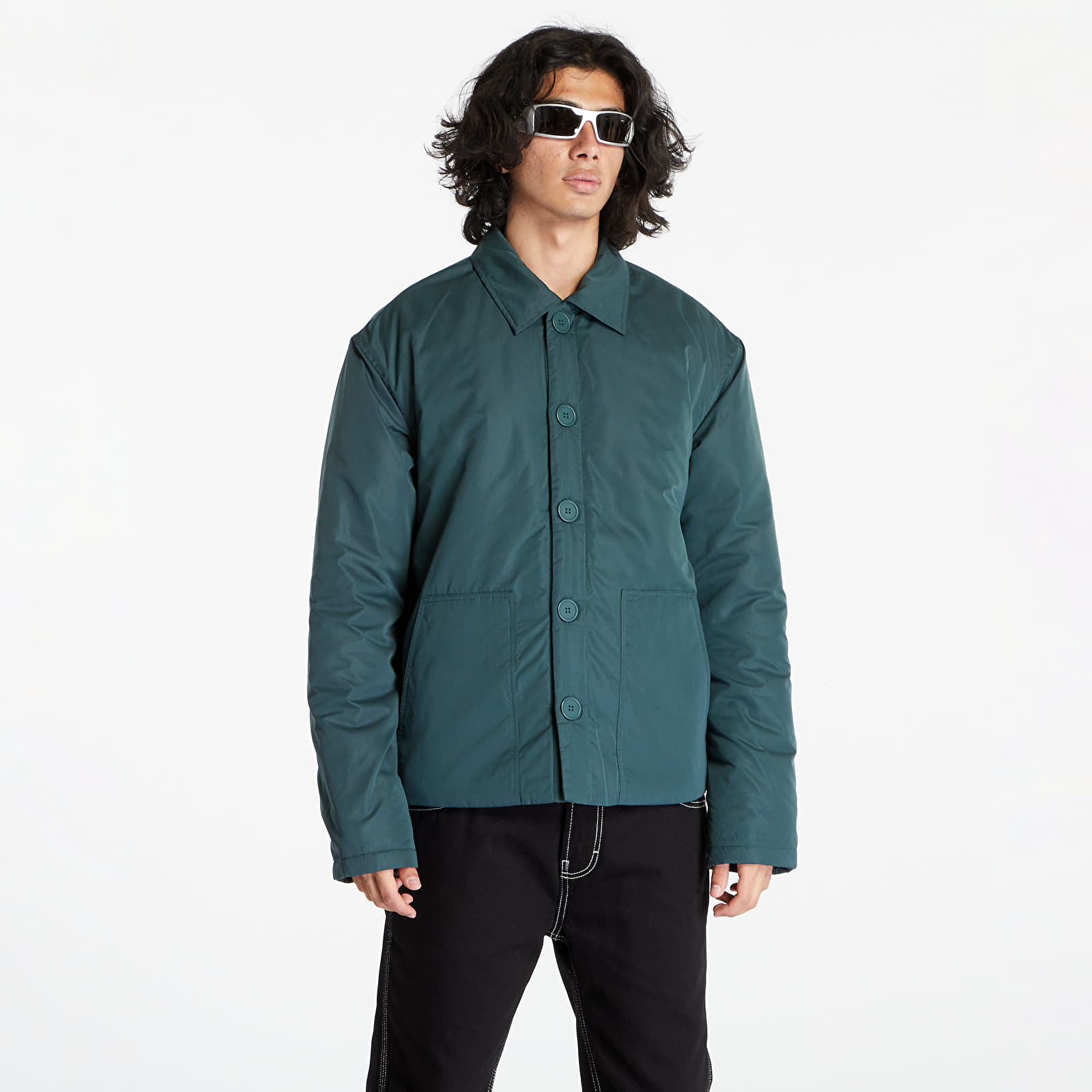 Jakker Urban Classics Utility Jacket Bottle Green