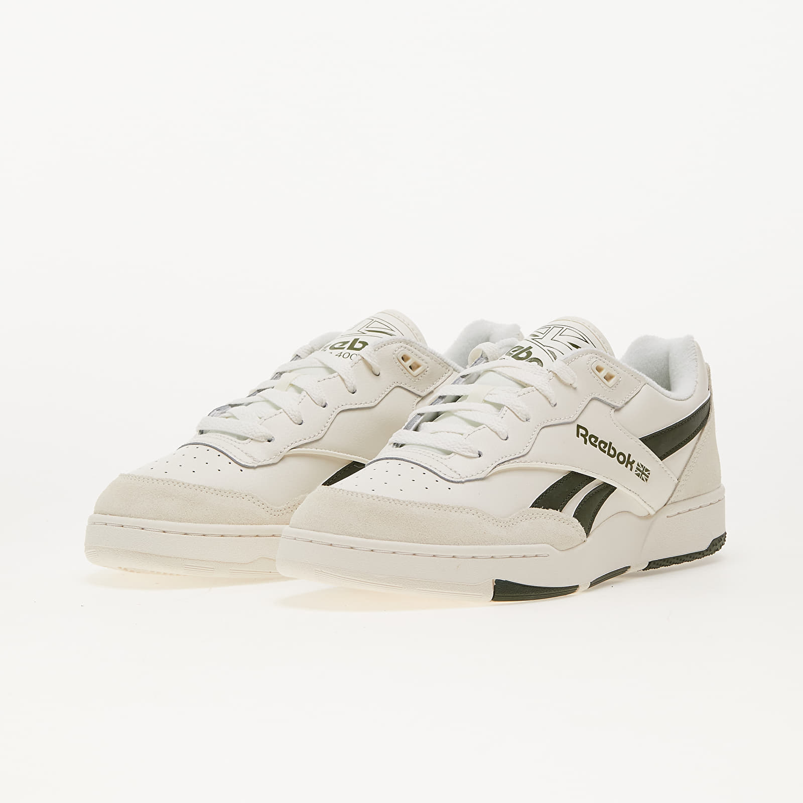 Sneakers og sko til mænd Reebok BB 4000 II Chalk/ Vargre/ Vintage Chalk