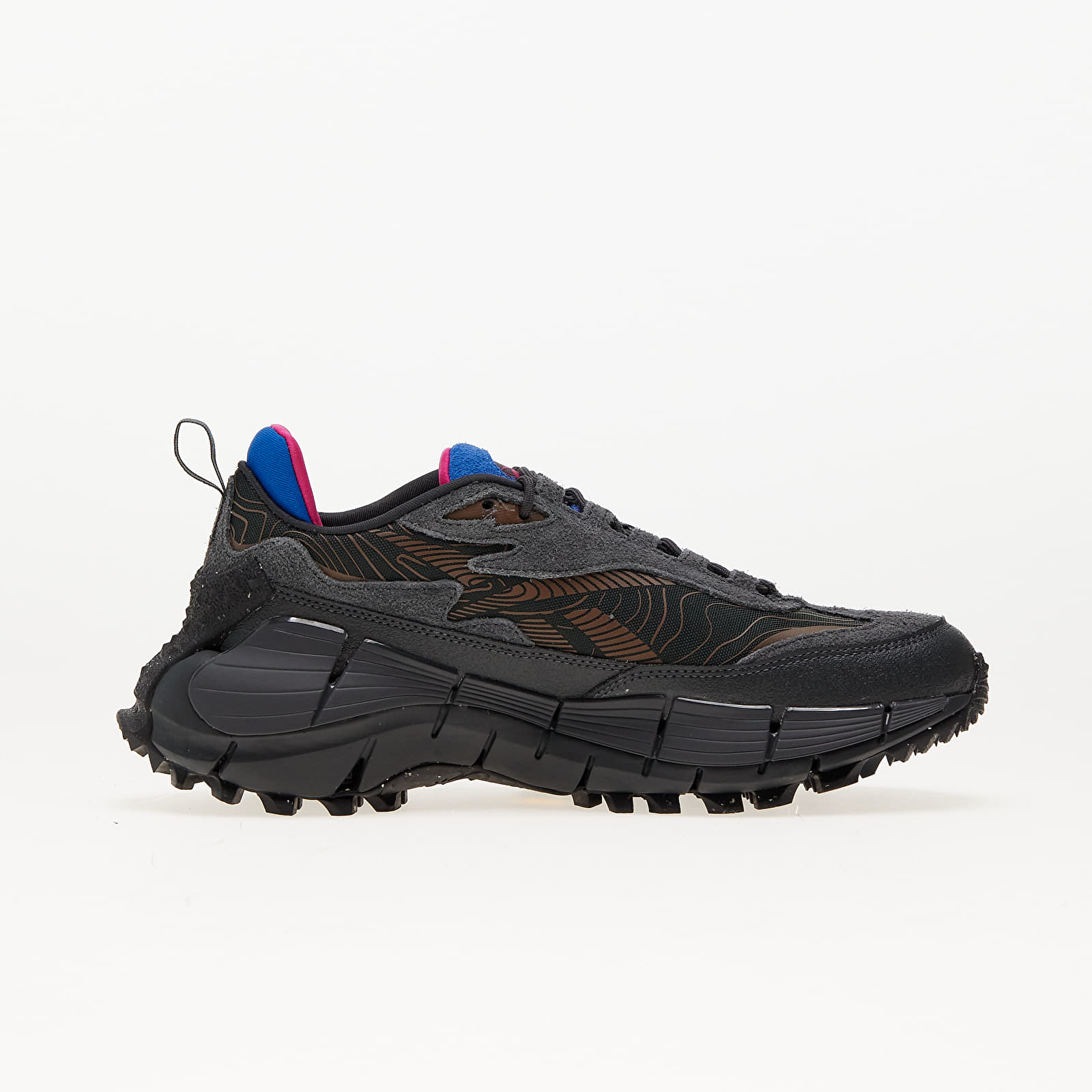 Vīriešu čības un apavi Reebok Zig Kinetica 2.5 Edge Pure Grey/ Colbro/ Vector Blue