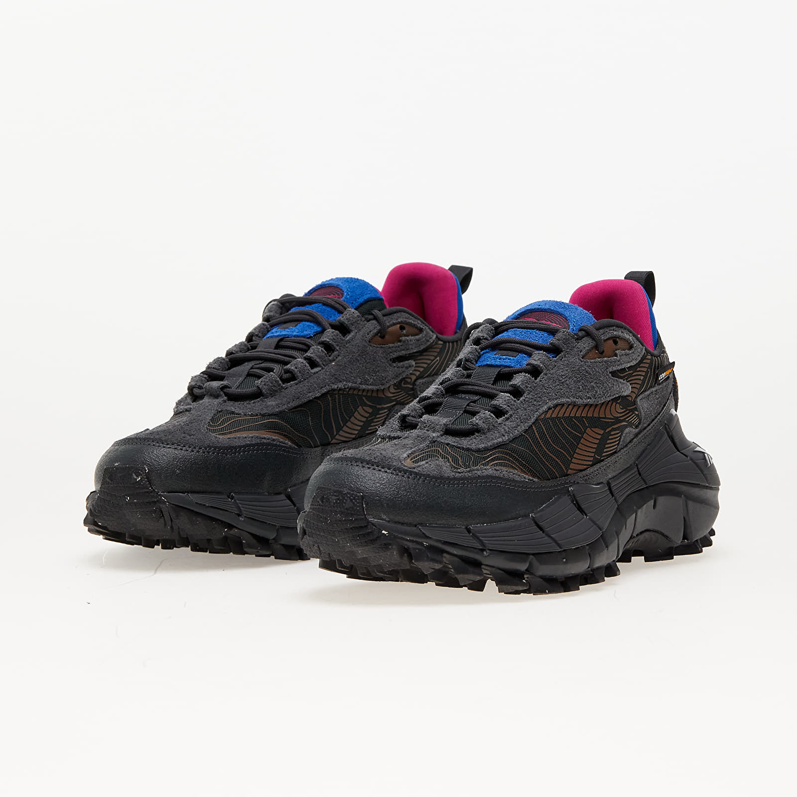 Vīriešu čības un apavi Reebok Zig Kinetica 2.5 Edge Pure Grey/ Colbro/ Vector Blue