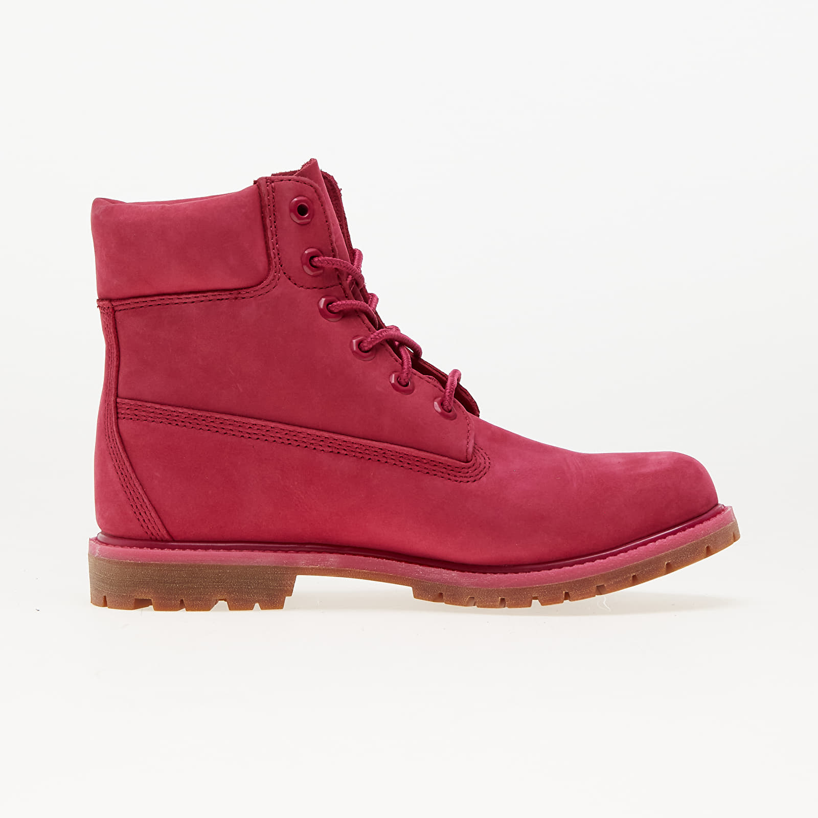 Pink timberlands with fur shop