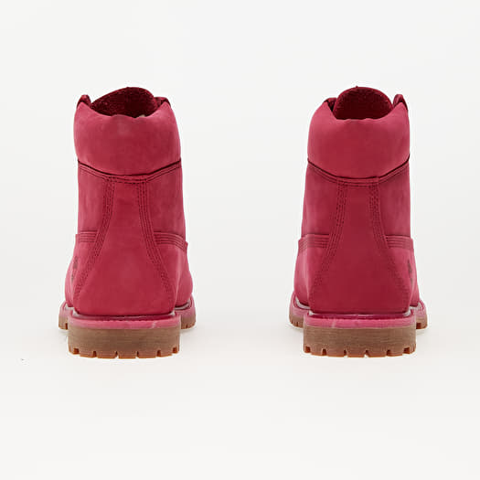 Pink suede timberland boots clearance